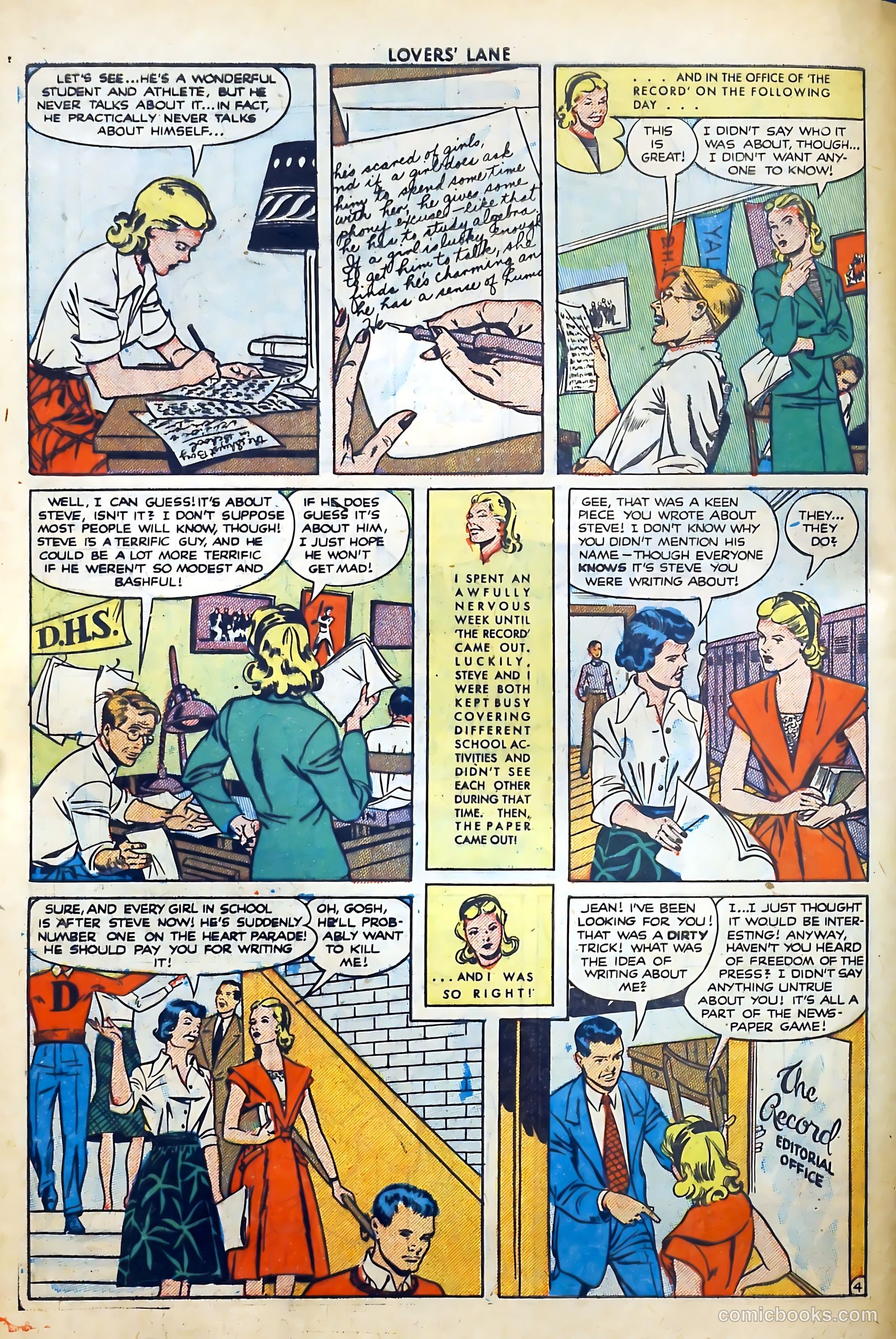 Lovers' Lane #10 (1951) — page 6 of 53