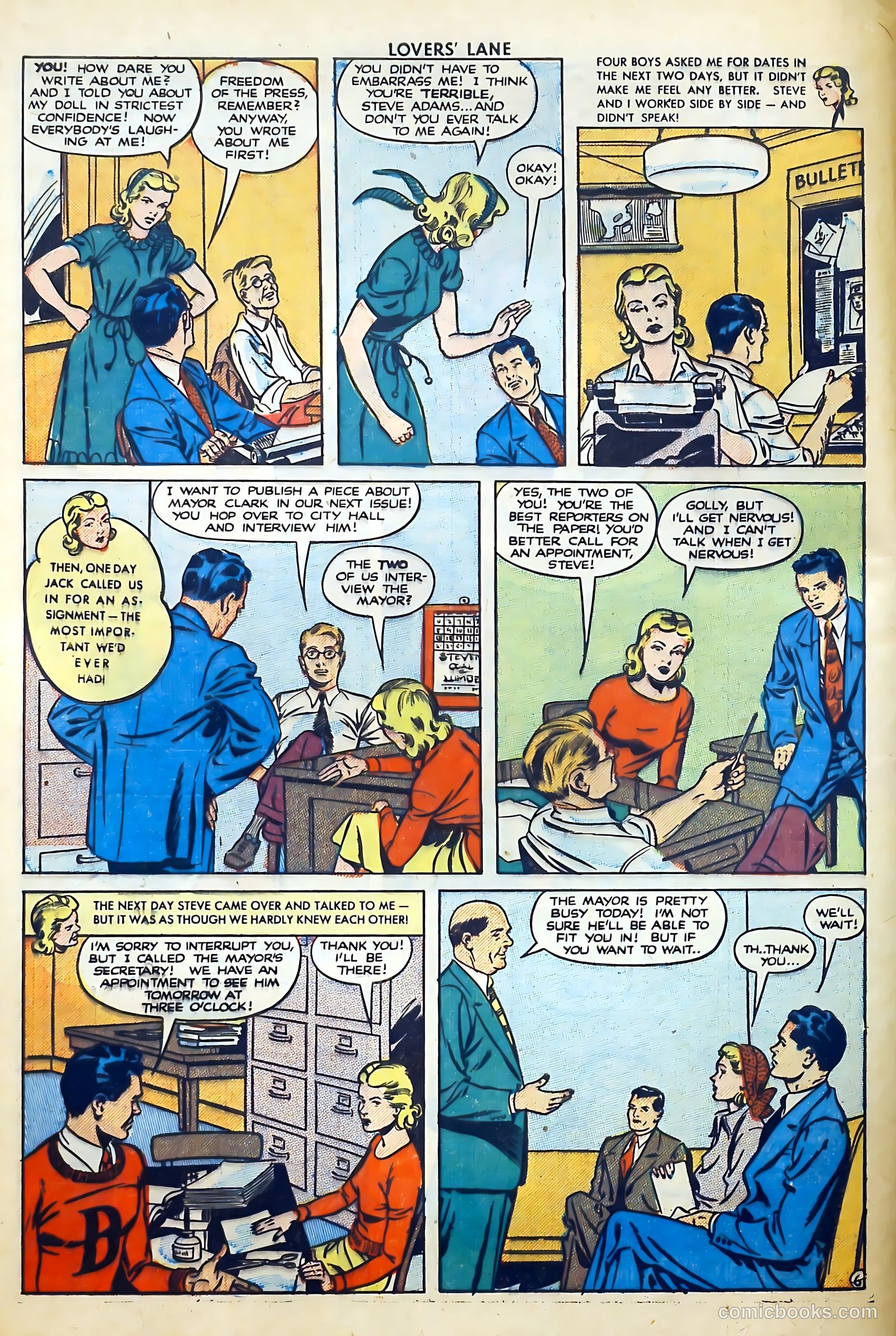 Lovers' Lane #10 (1951) — page 8 of 53
