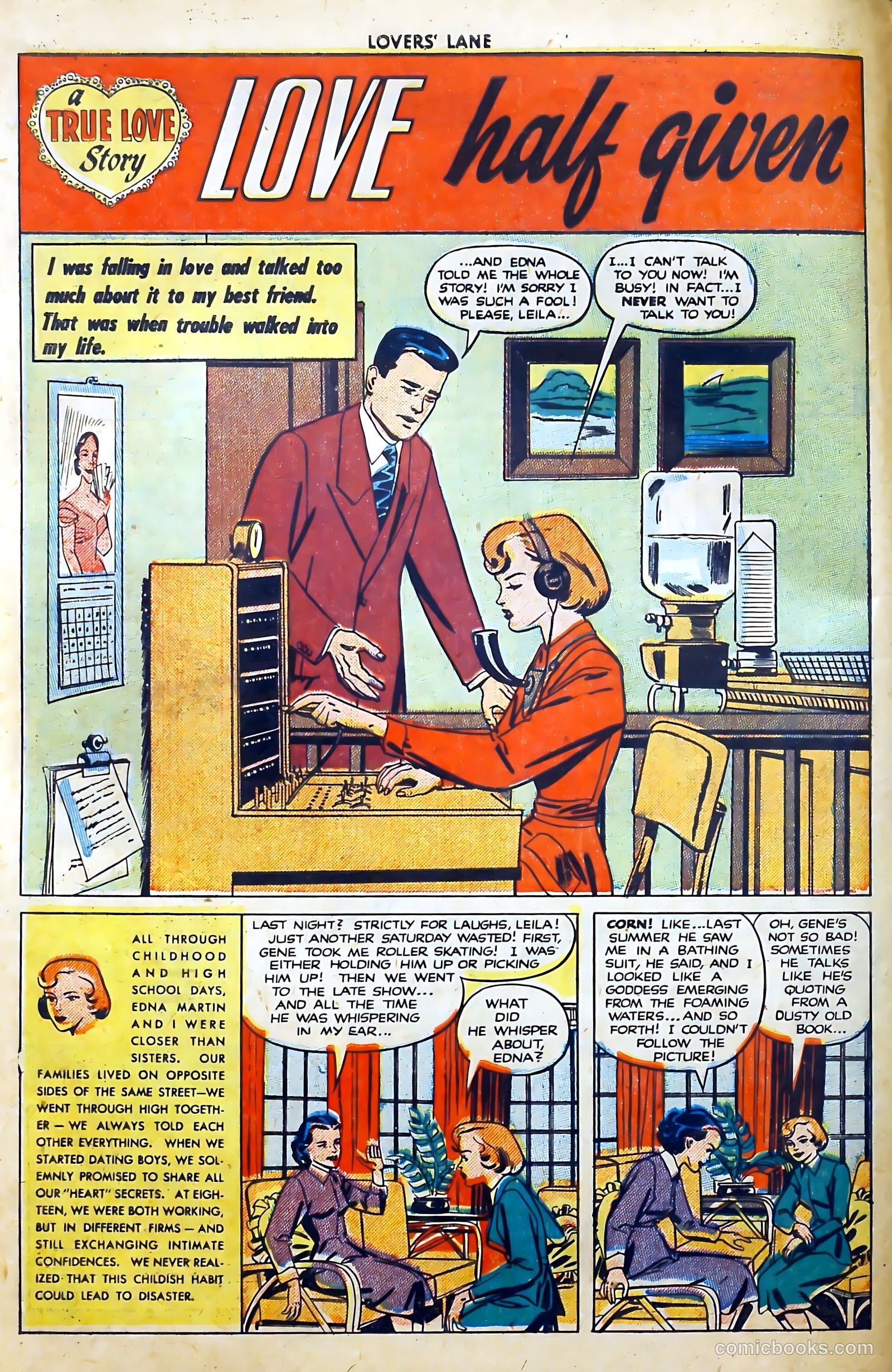 Lovers' Lane #10 (1951) — page 12 of 53