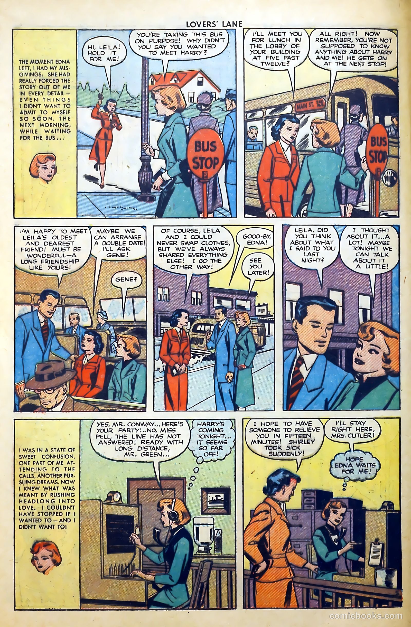 Lovers' Lane #10 (1951) — page 16 of 53