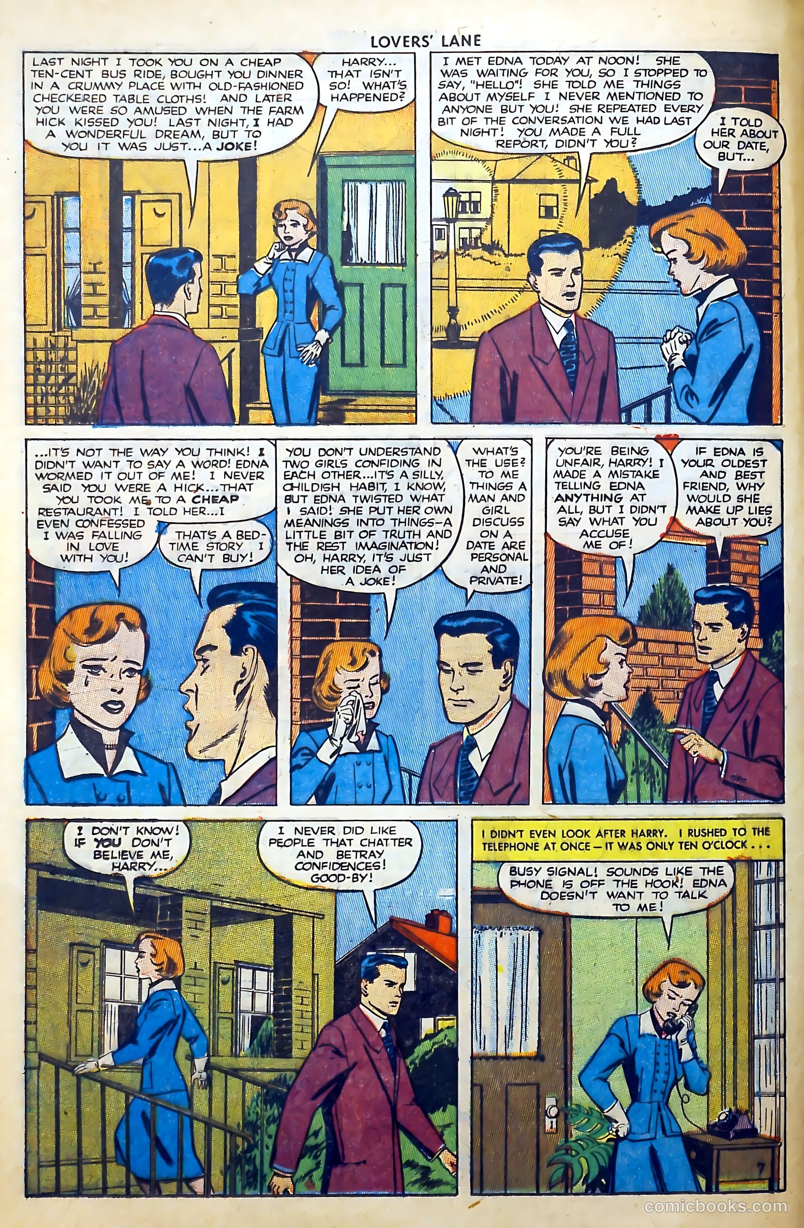 Lovers' Lane #10 (1951) — page 18 of 53
