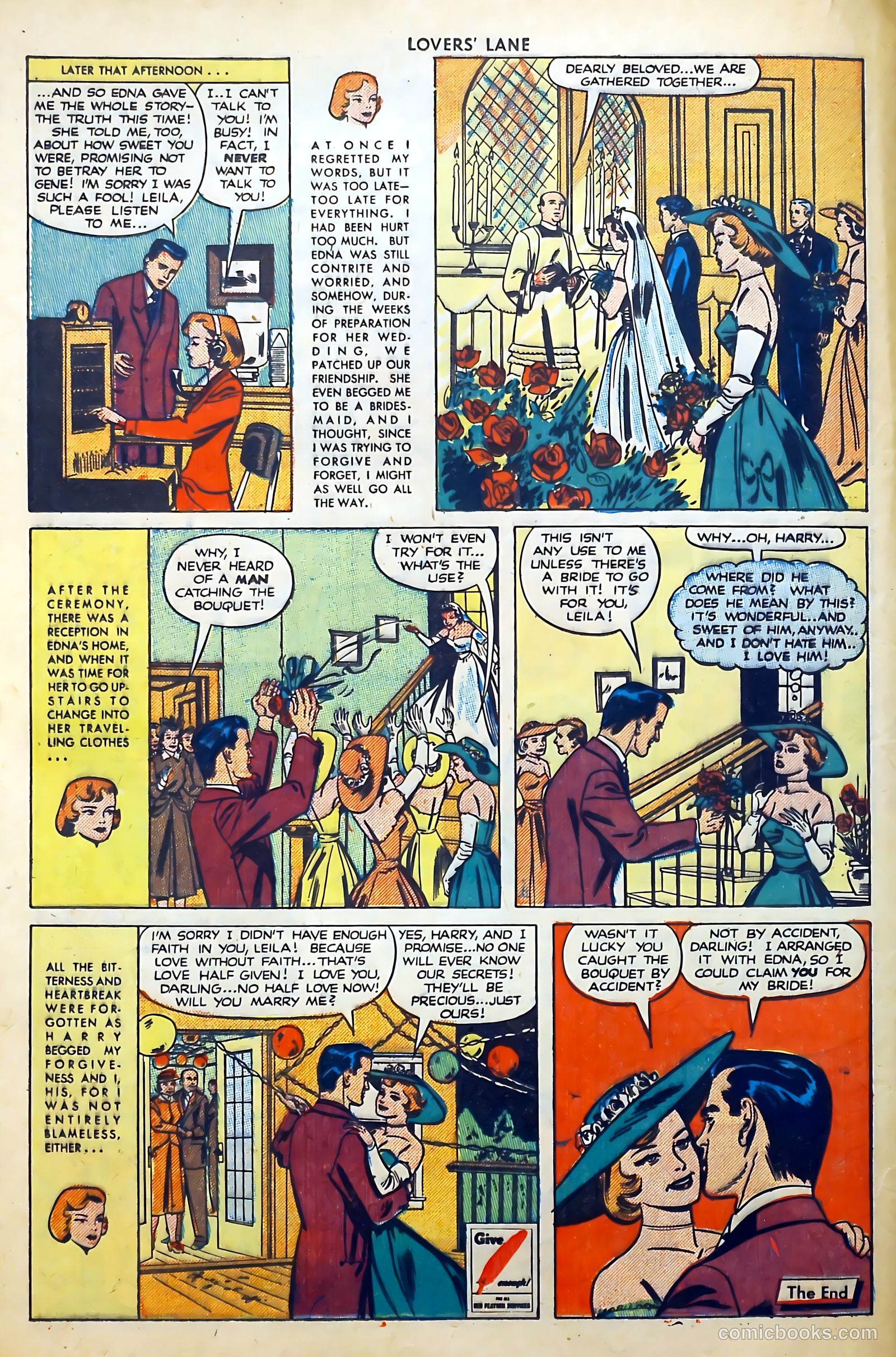 Lovers' Lane #10 (1951) — page 20 of 53