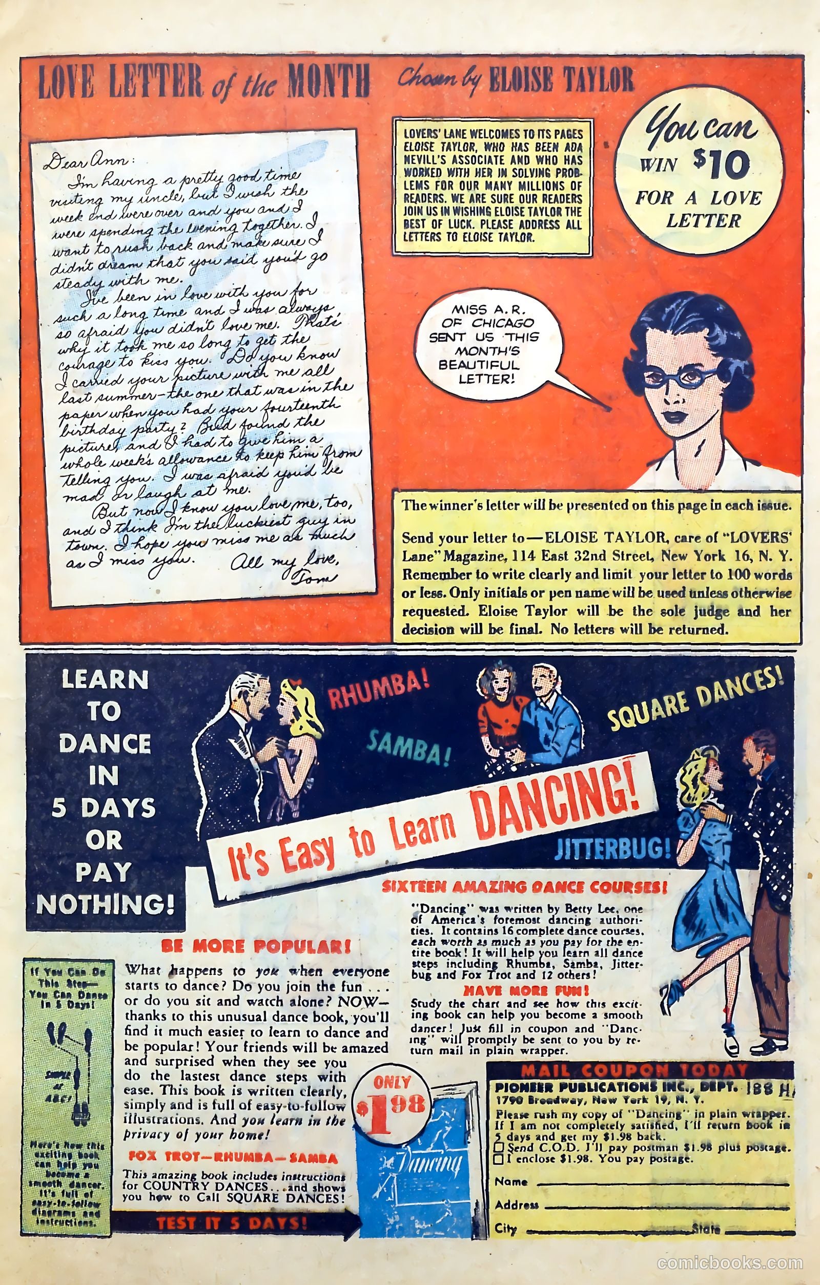 Lovers' Lane #10 (1951) — page 25 of 53