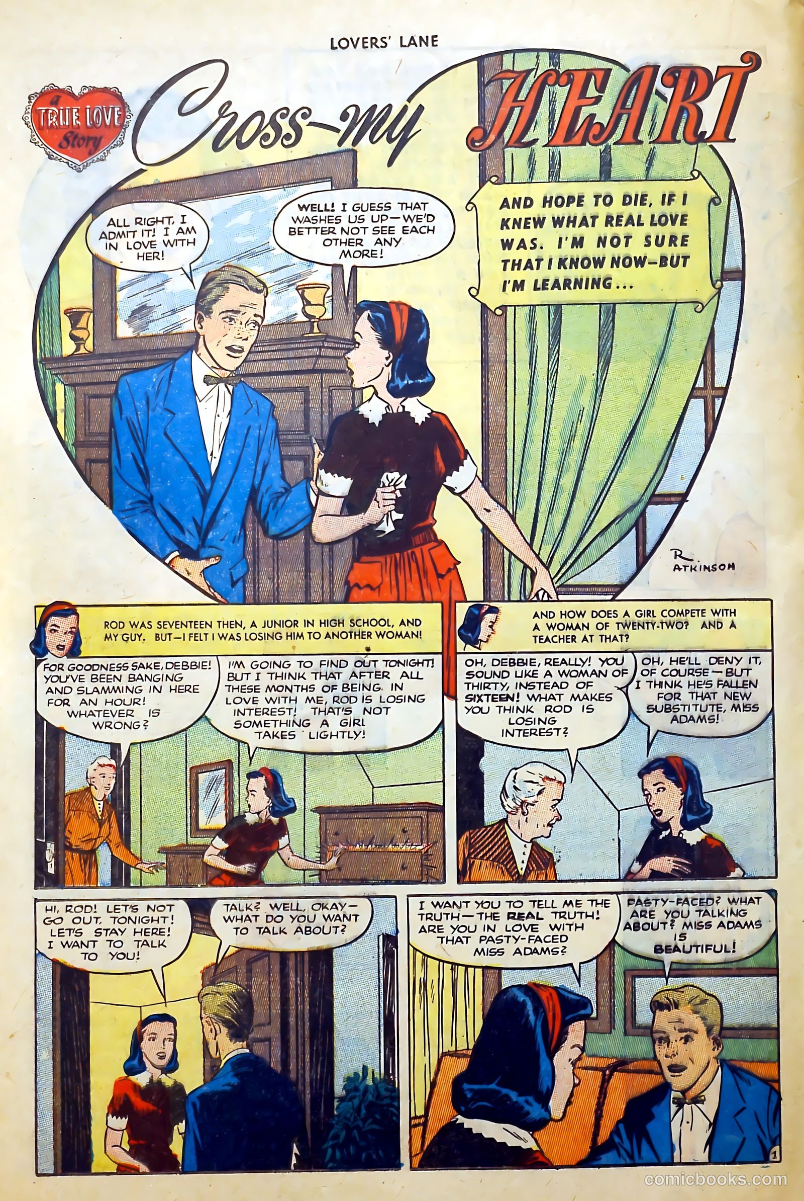 Lovers' Lane #10 (1951) — page 28 of 53