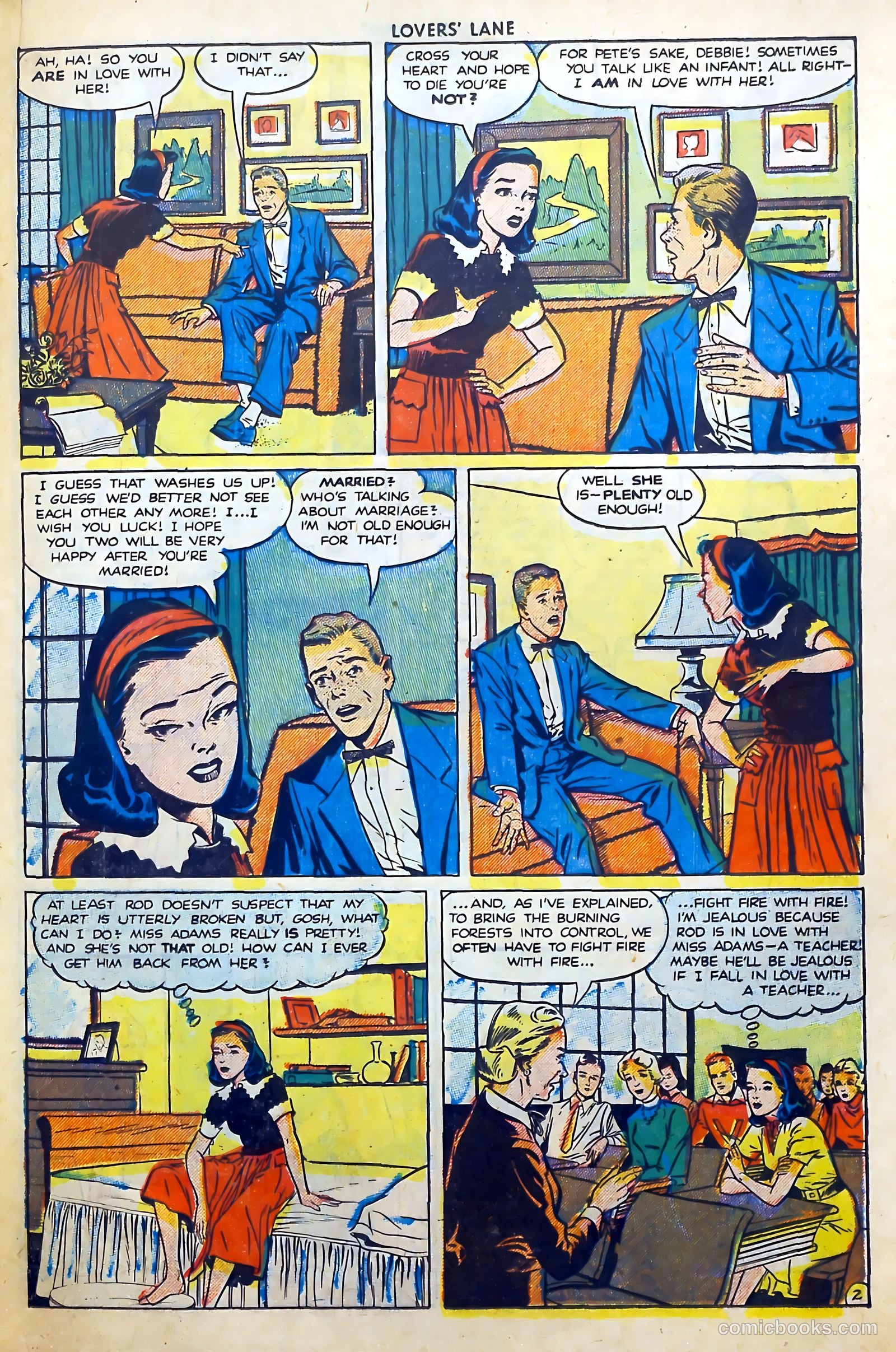 Lovers' Lane #10 (1951) — page 29 of 53
