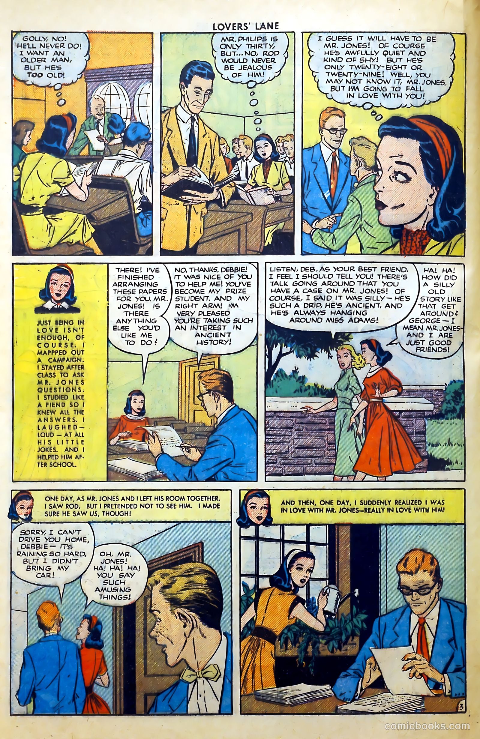 Lovers' Lane #10 (1951) — page 30 of 53