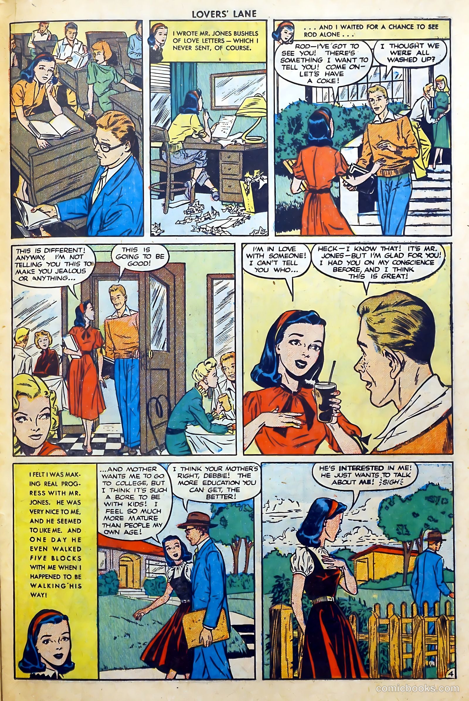 Lovers' Lane #10 (1951) — page 31 of 53