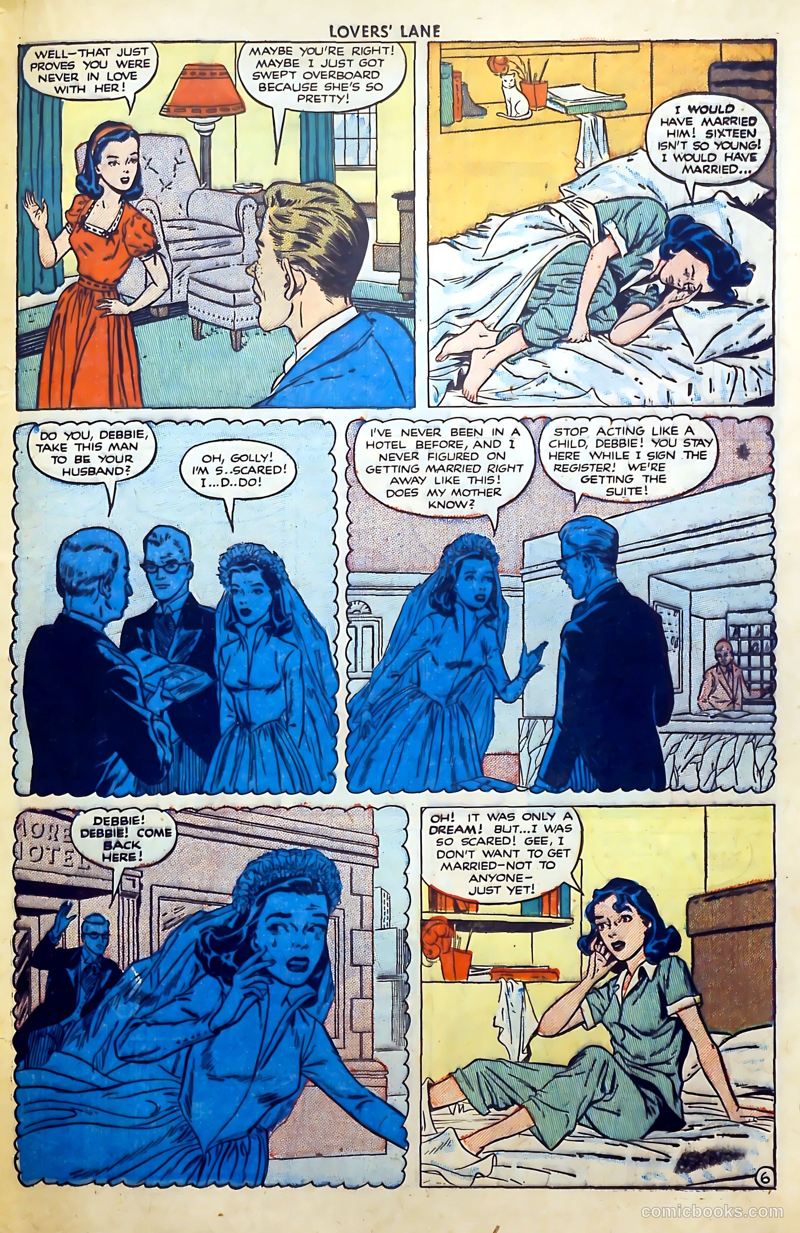 Lovers' Lane #10 (1951) — page 33 of 53