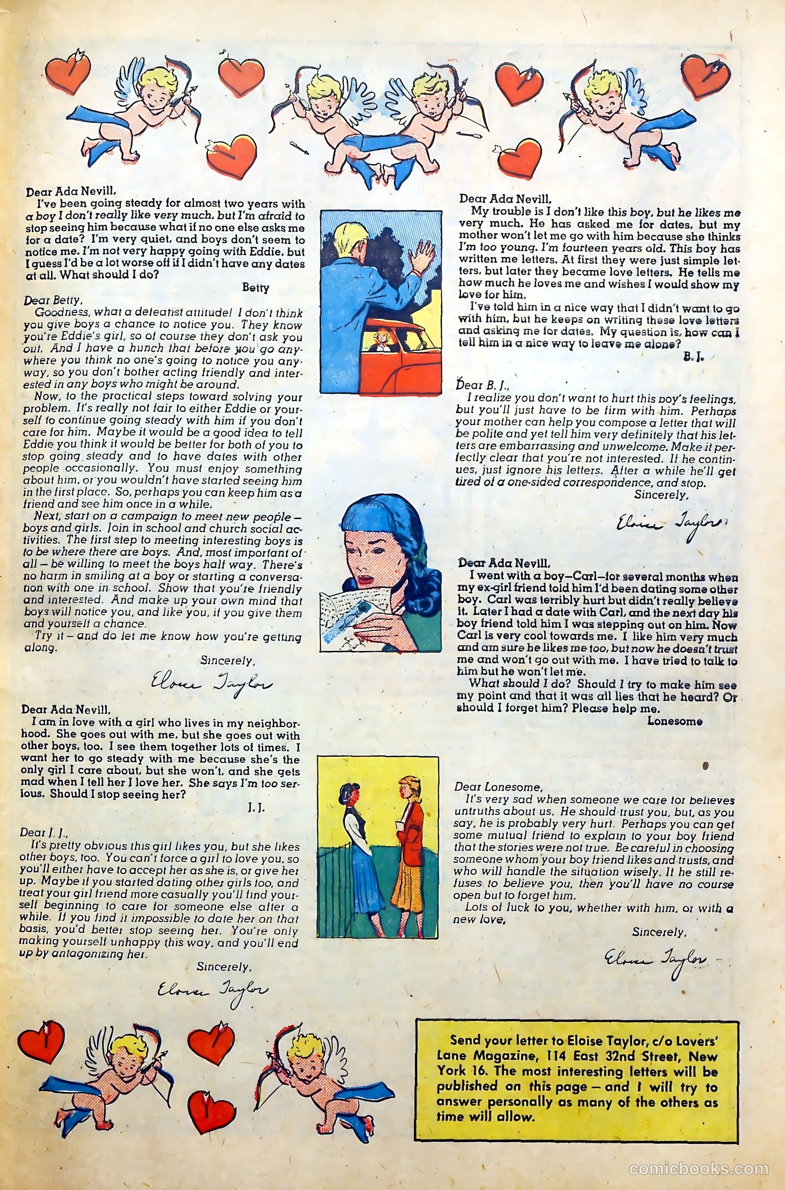 Lovers' Lane #10 (1951) — page 39 of 53