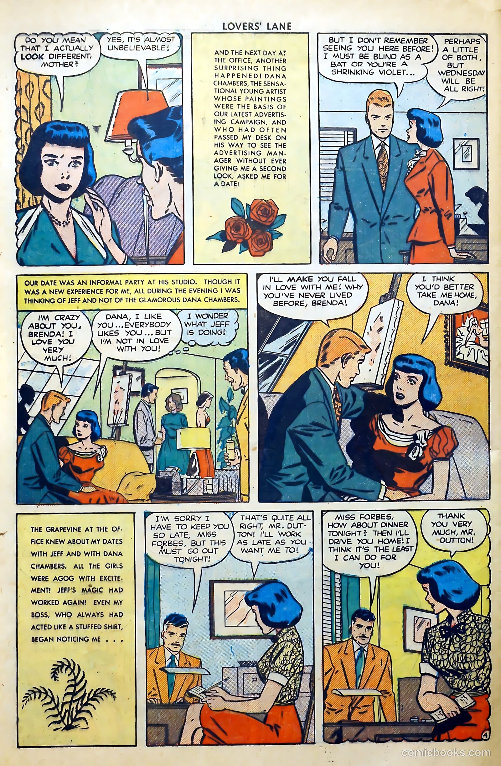 Lovers' Lane #10 (1951) — page 44 of 53