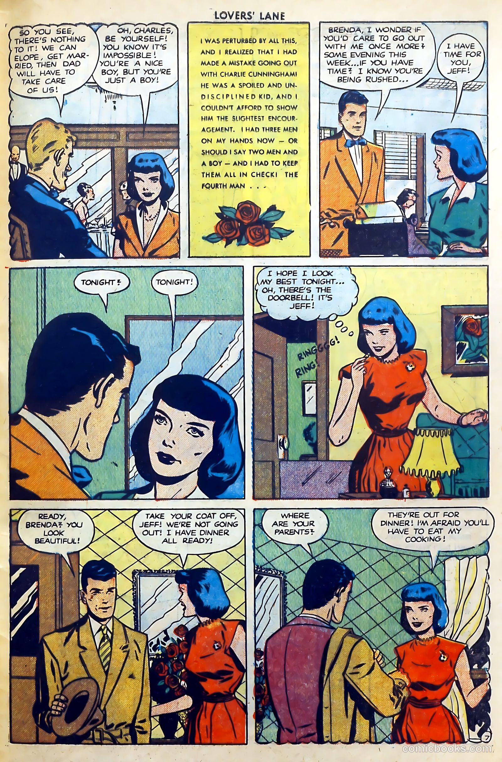 Lovers' Lane #10 (1951) — page 47 of 53