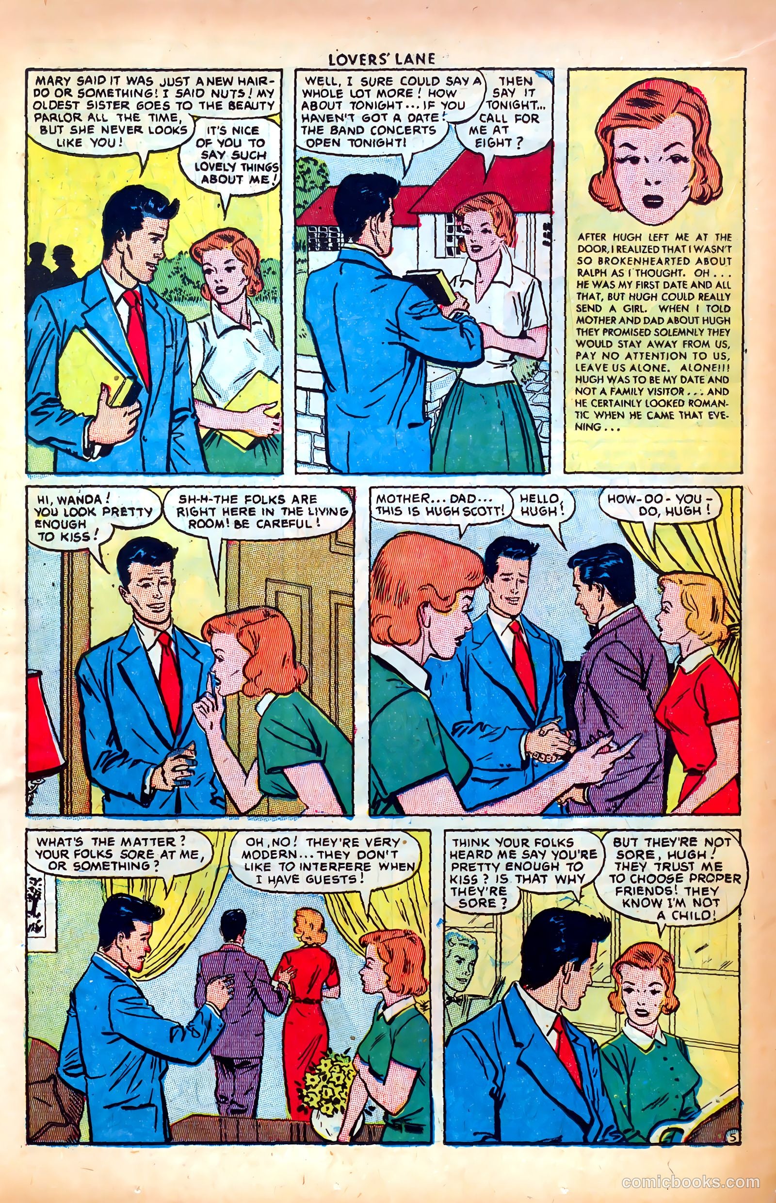 Lovers' Lane #14 (1951, Lev Gleason Publications, Inc.) — page 15 of 52