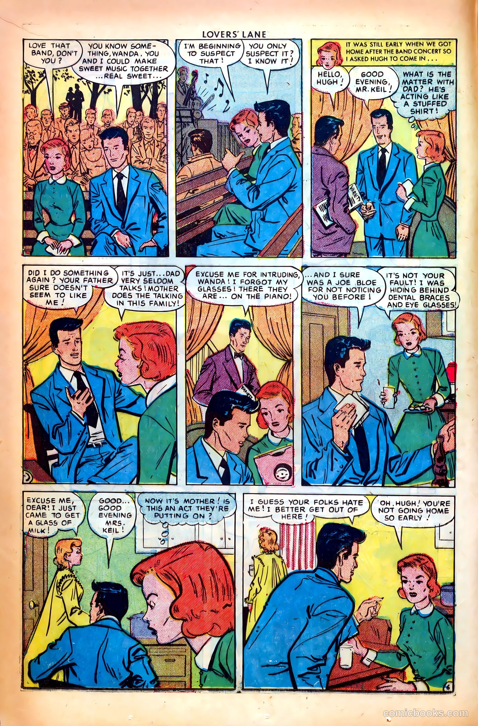 Lovers' Lane #14 (1951, Lev Gleason Publications, Inc.) — page 16 of 52