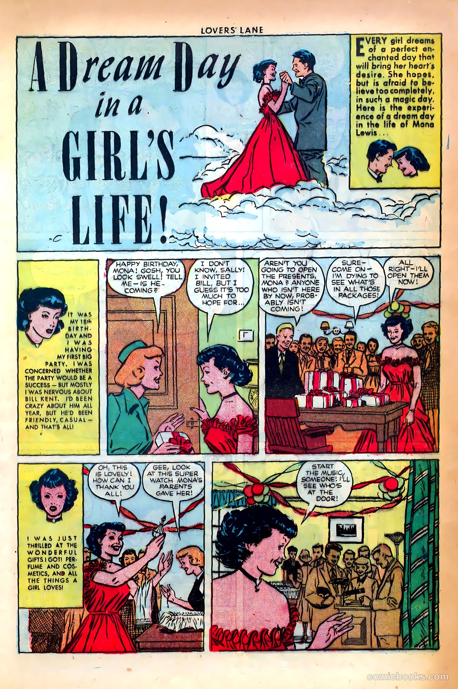 Lovers' Lane #14 (1951, Lev Gleason Publications, Inc.) — page 23 of 52