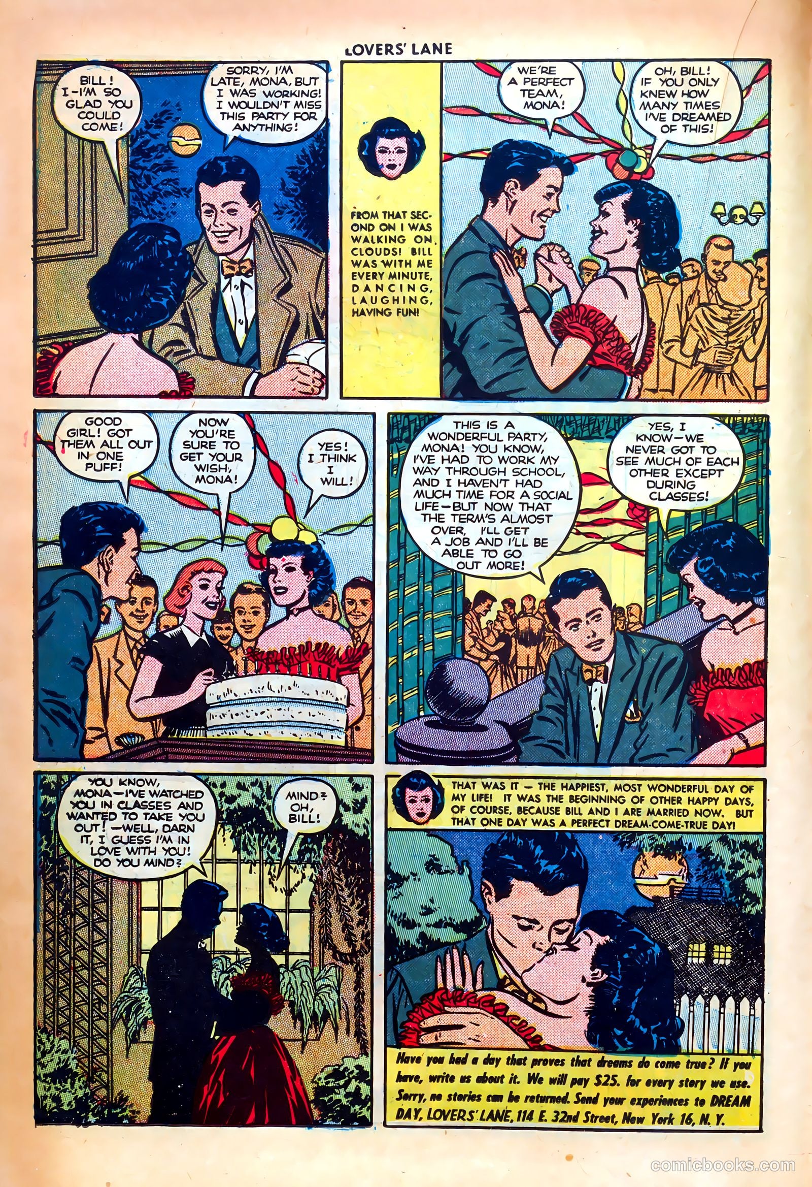 Lovers' Lane #14 (1951, Lev Gleason Publications, Inc.) — page 24 of 52