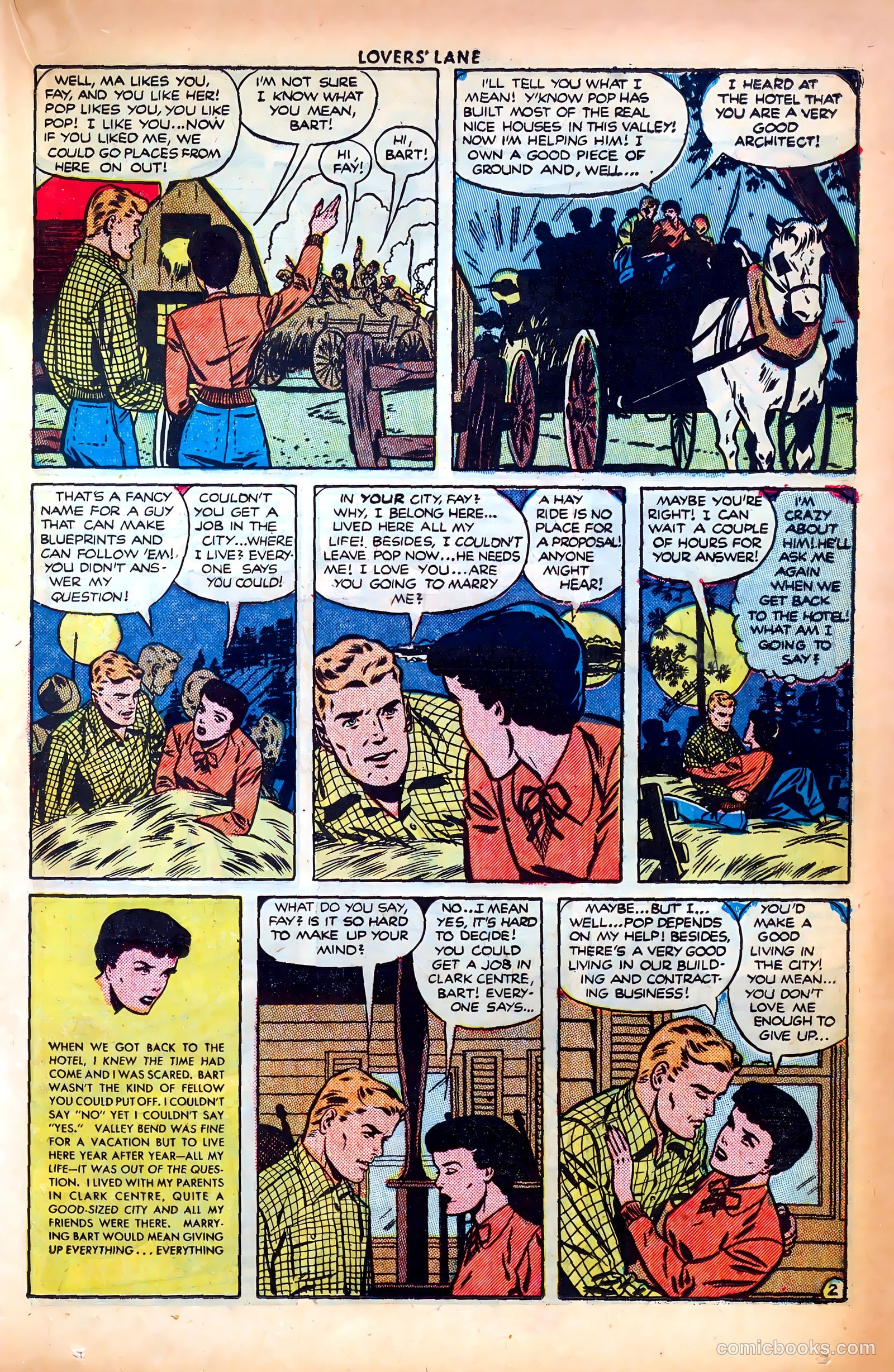Lovers' Lane #14 (1951, Lev Gleason Publications, Inc.) — page 27 of 52