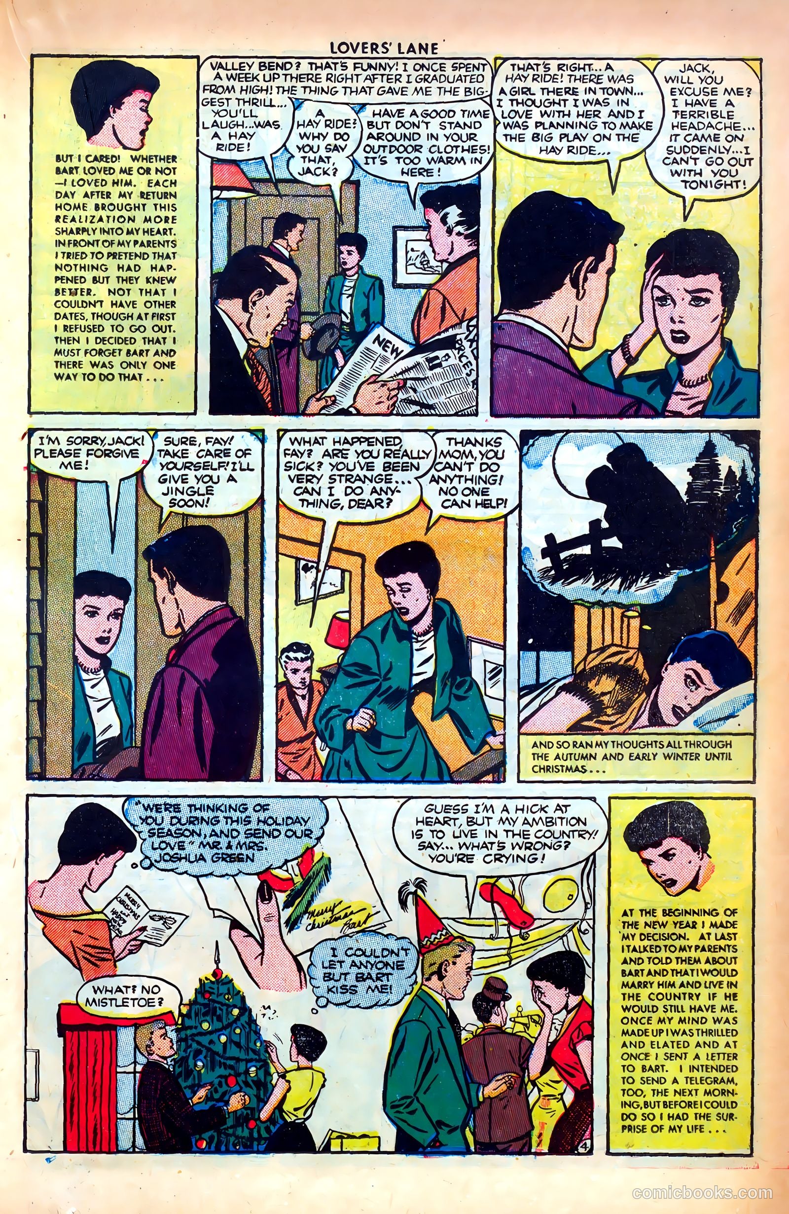 Lovers' Lane #14 (1951, Lev Gleason Publications, Inc.) — page 29 of 52