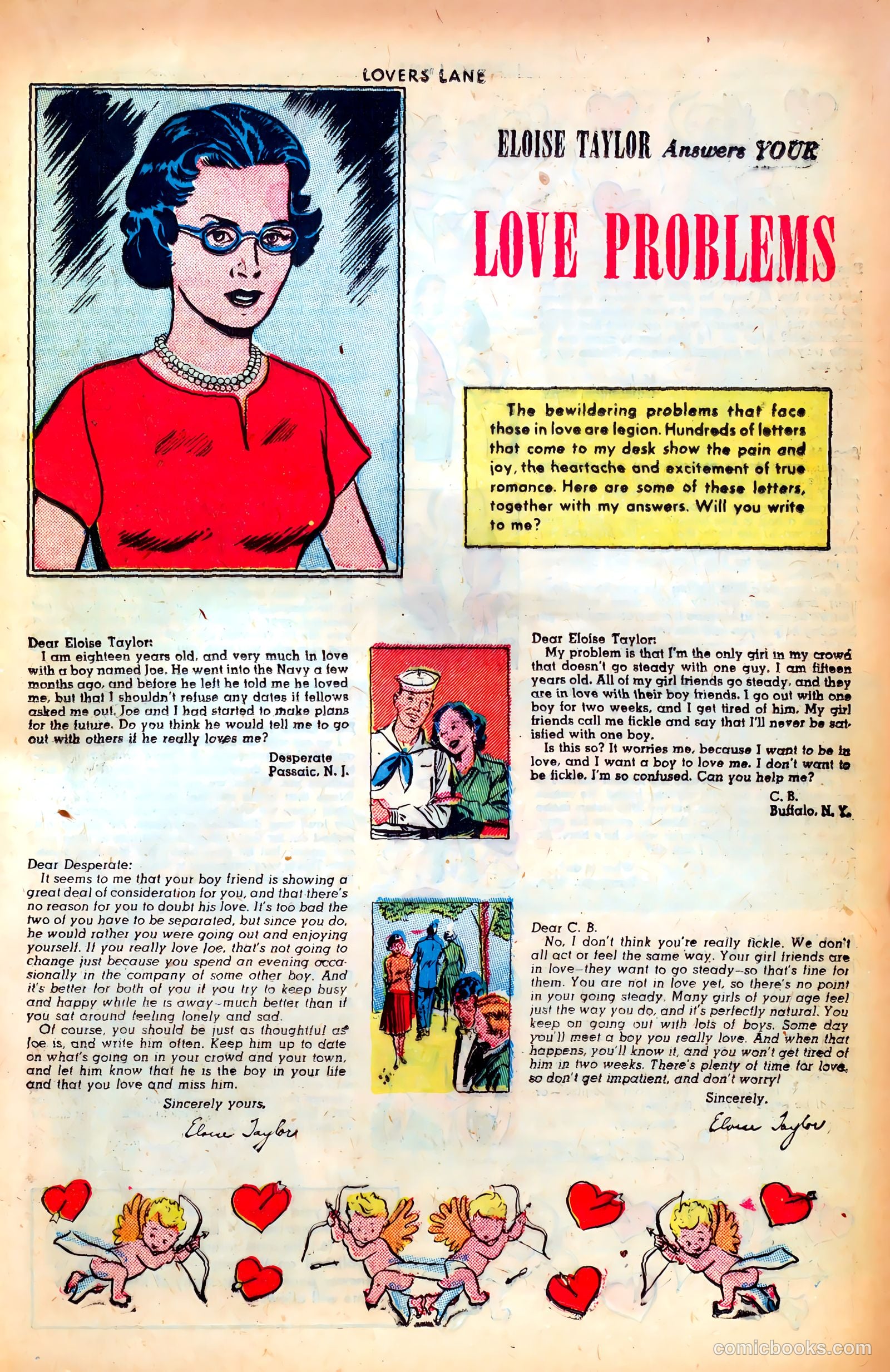 Lovers' Lane #14 (1951, Lev Gleason Publications, Inc.) — page 37 of 52