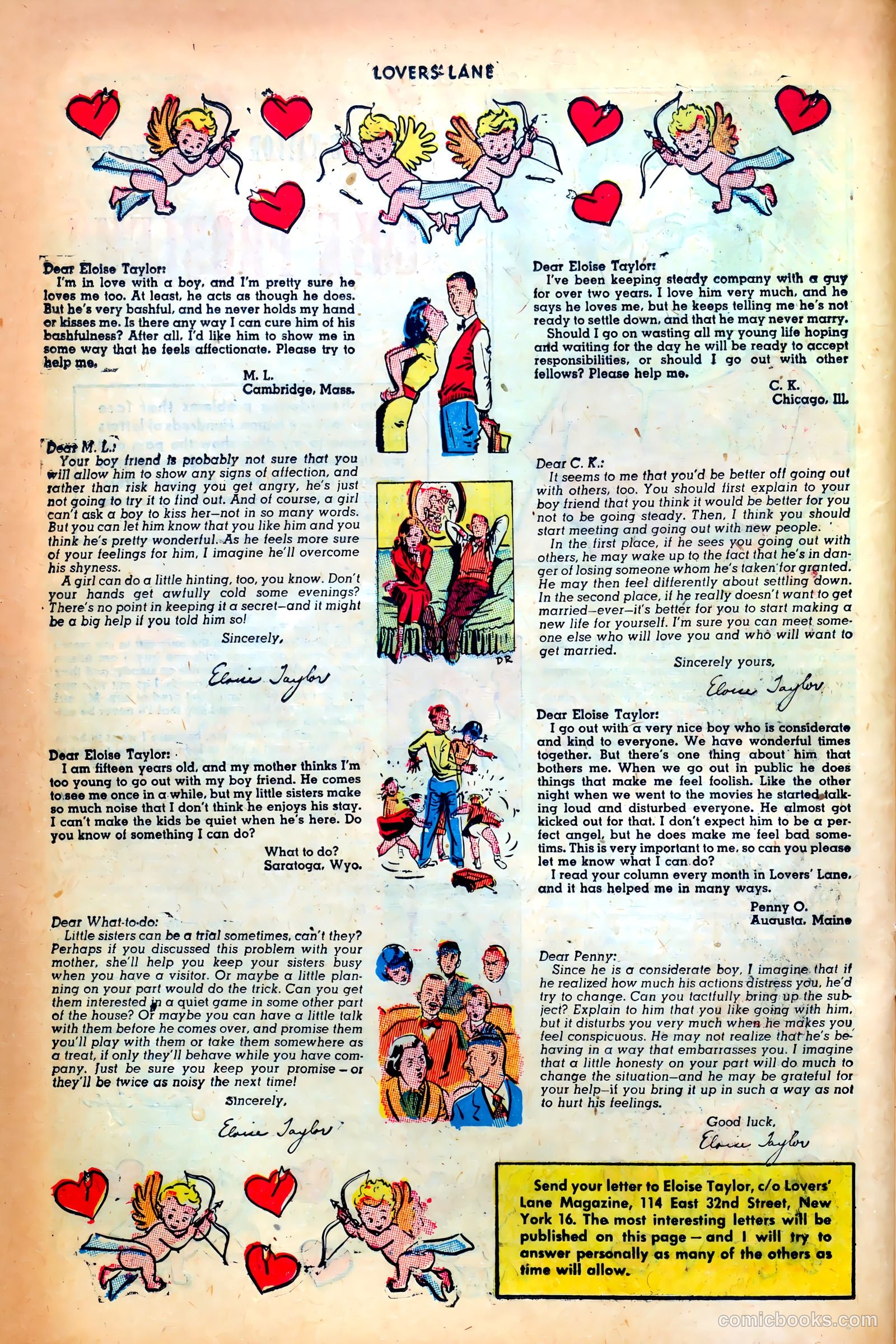Lovers' Lane #14 (1951, Lev Gleason Publications, Inc.) — page 38 of 52