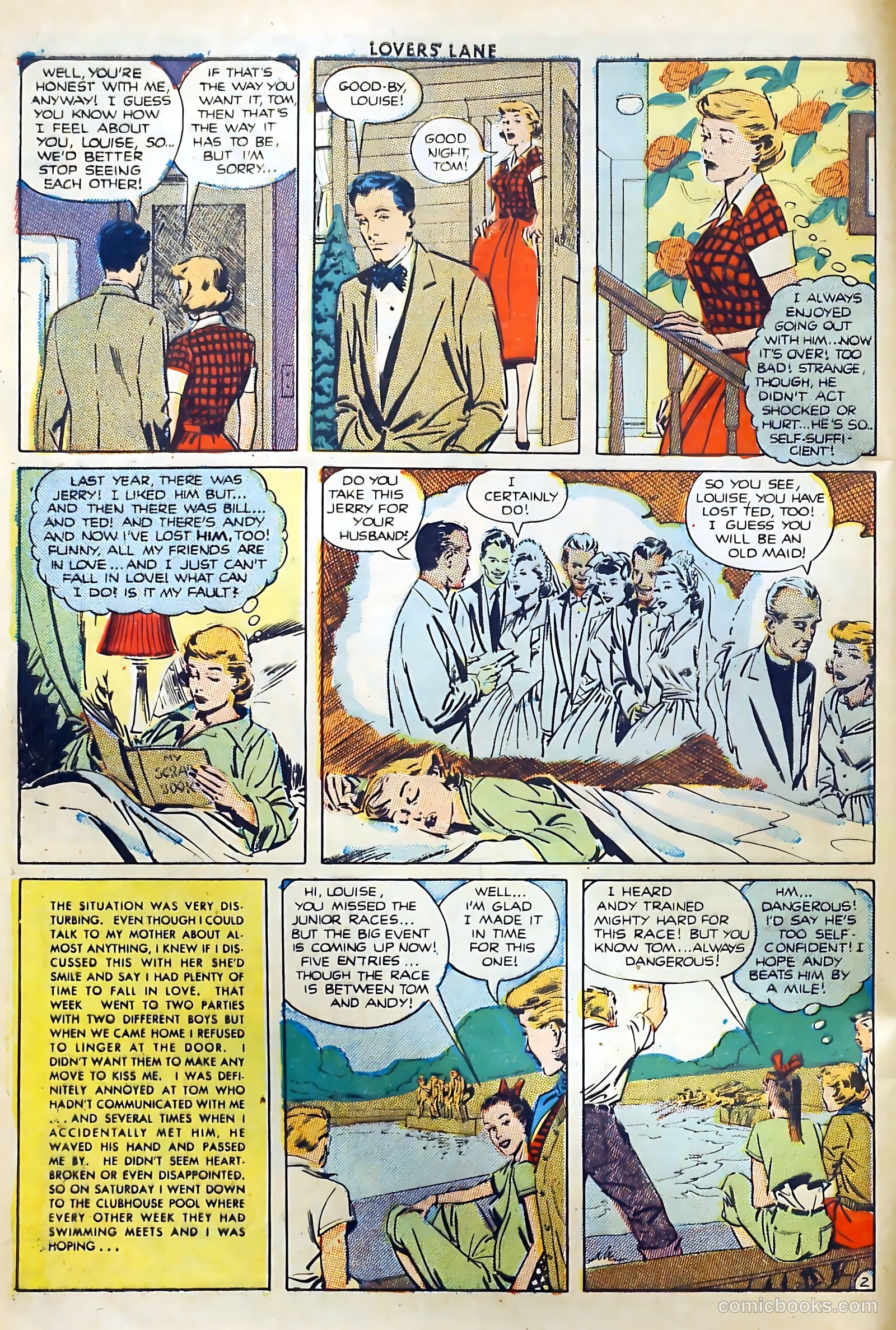 Lovers' Lane #16 (1951) — page 4 of 53