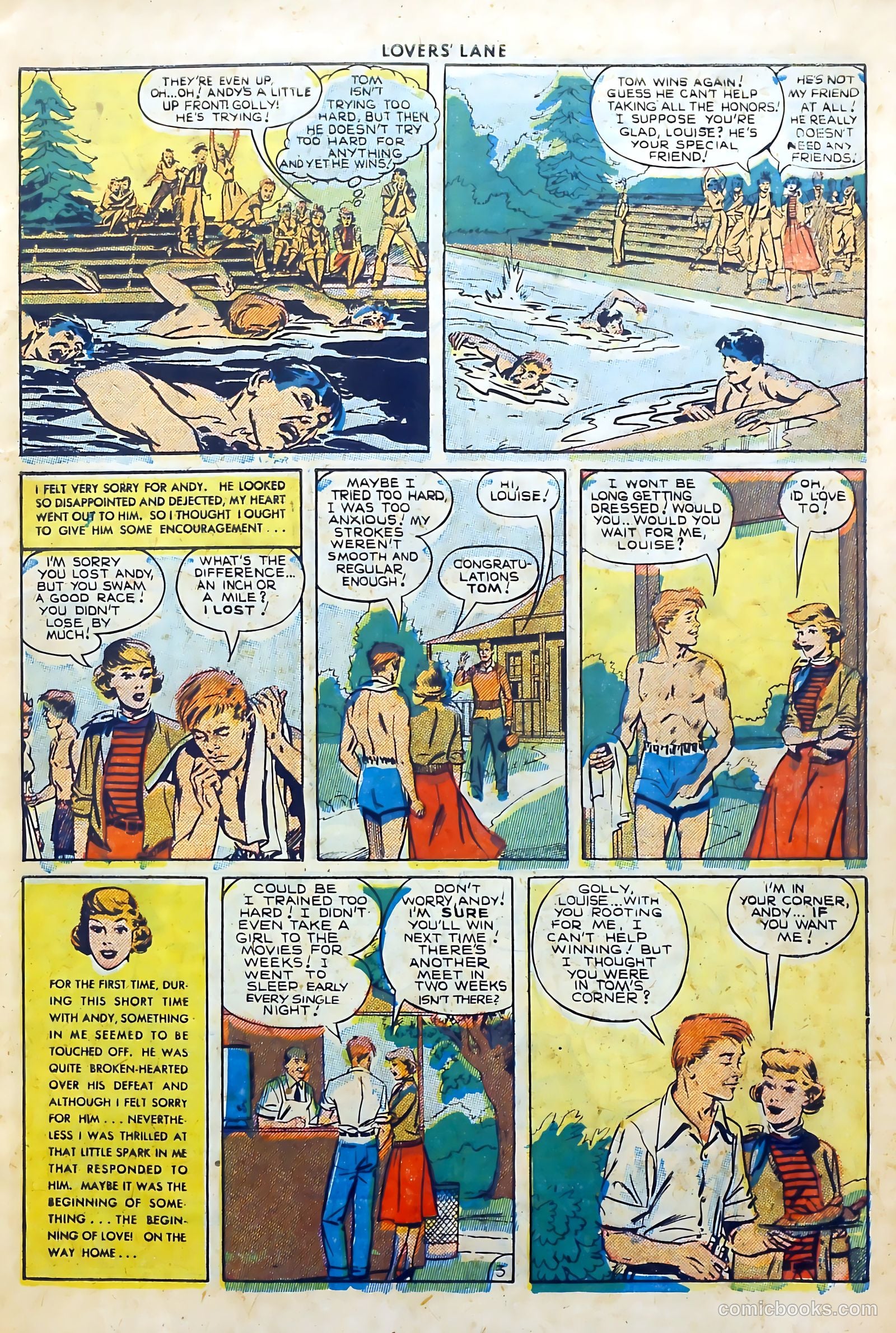 Lovers' Lane #16 (1951) — page 5 of 53
