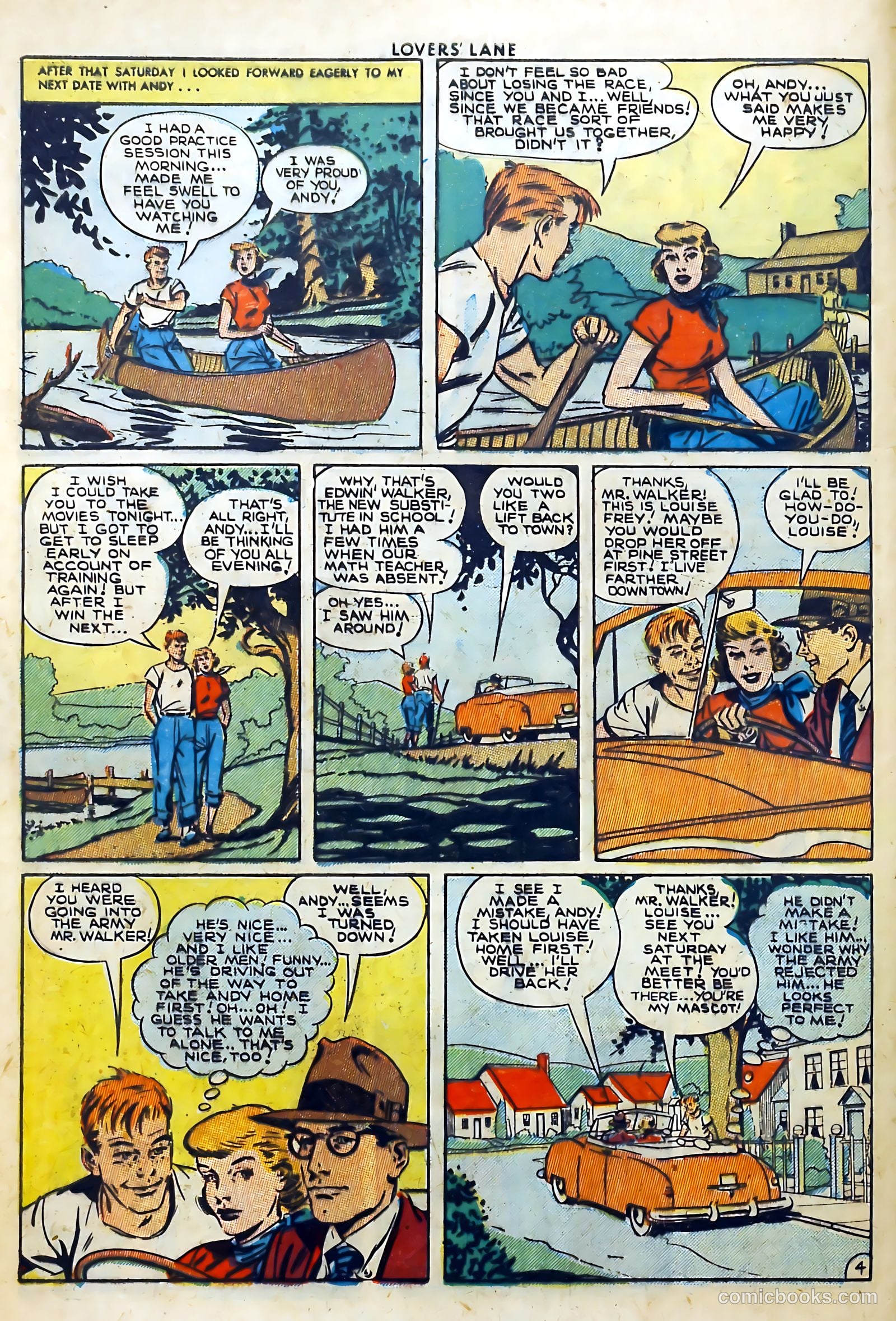 Lovers' Lane #16 (1951) — page 6 of 53