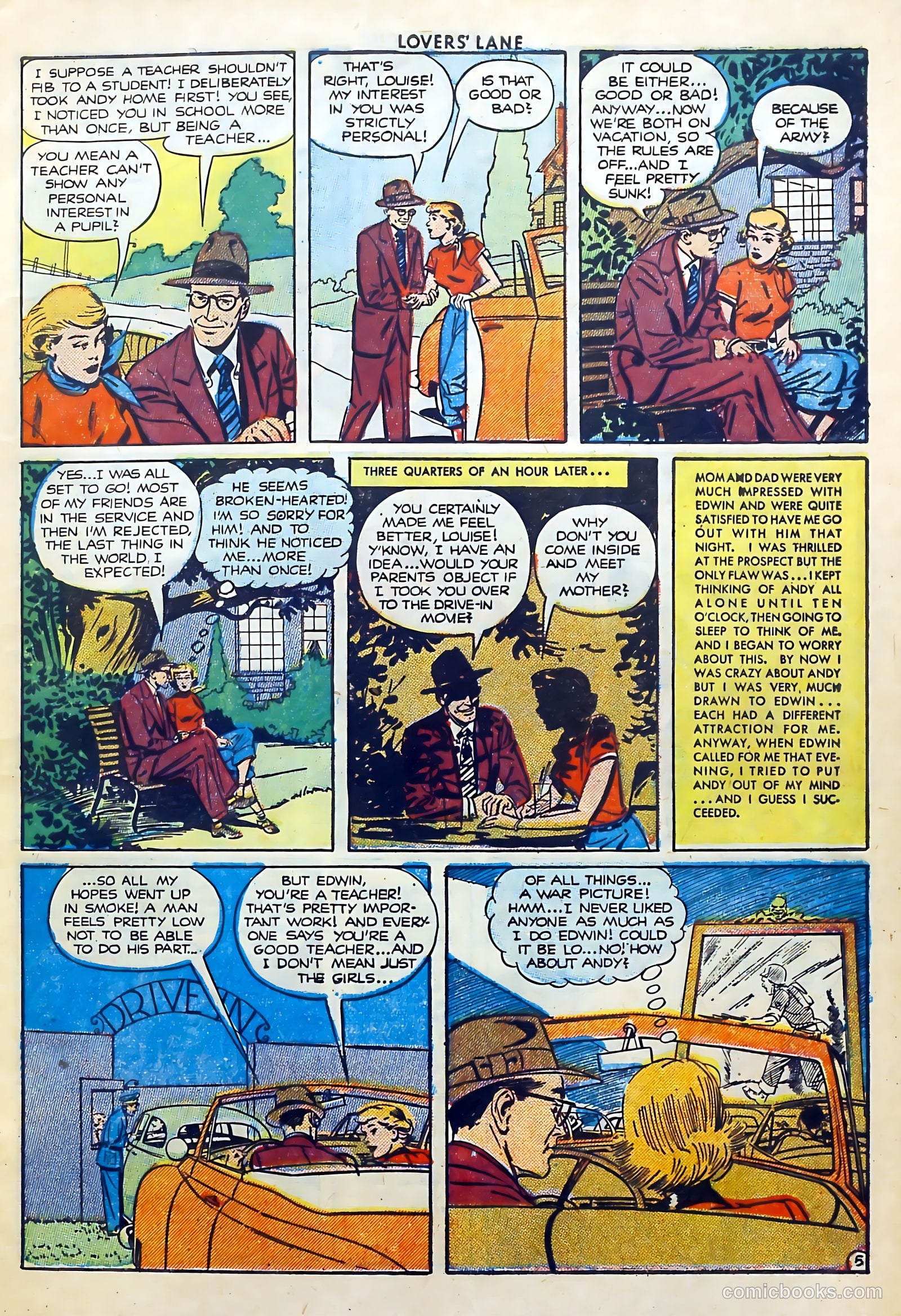 Lovers' Lane #16 (1951) — page 7 of 53