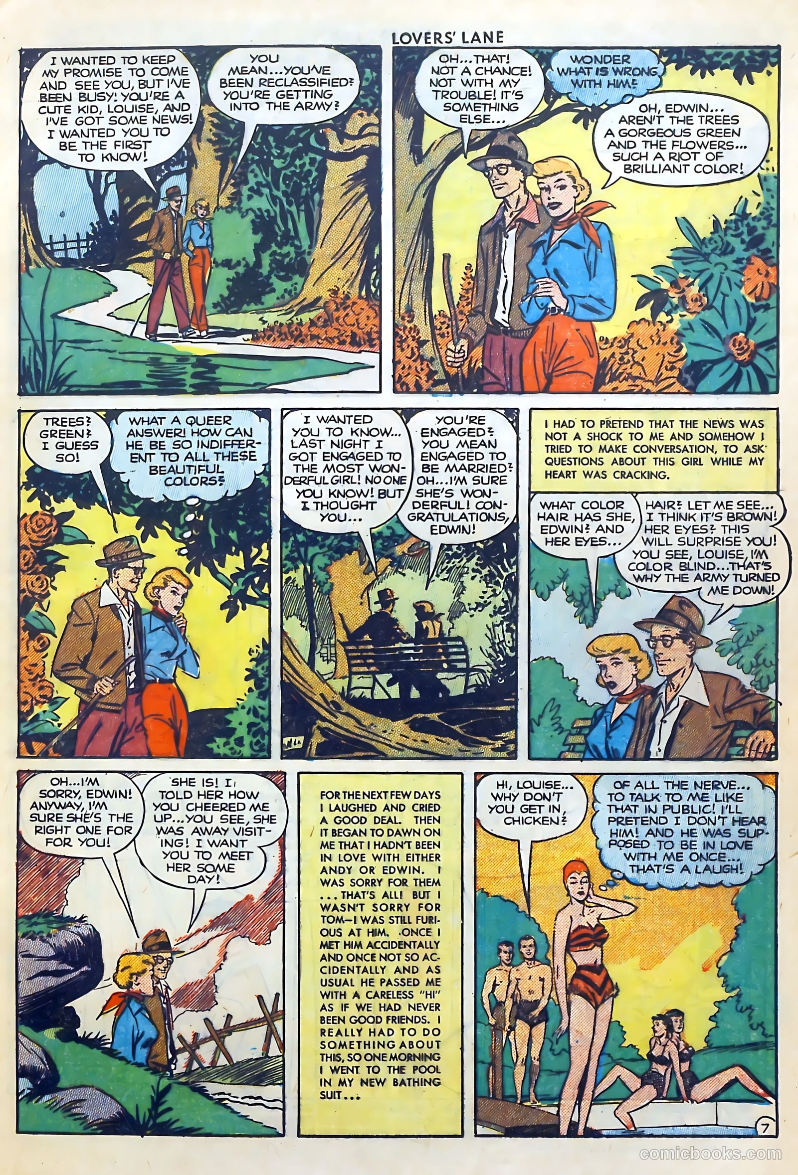 Lovers' Lane #16 (1951) — page 9 of 53