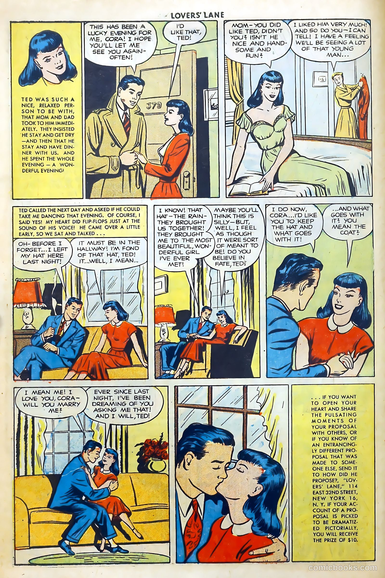 Lovers' Lane #16 (1951) — page 14 of 53