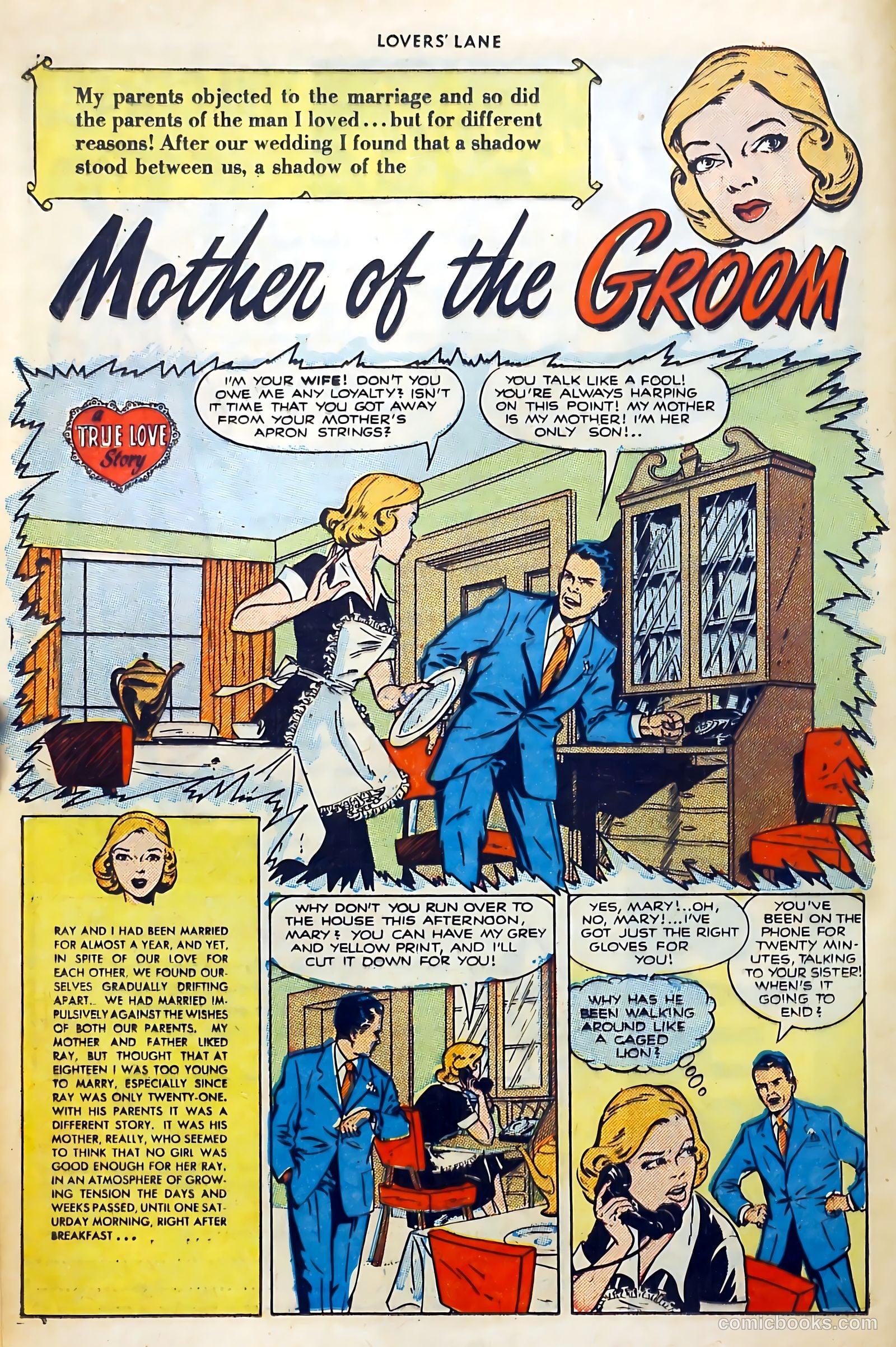 Lovers' Lane #16 (1951) — page 16 of 53