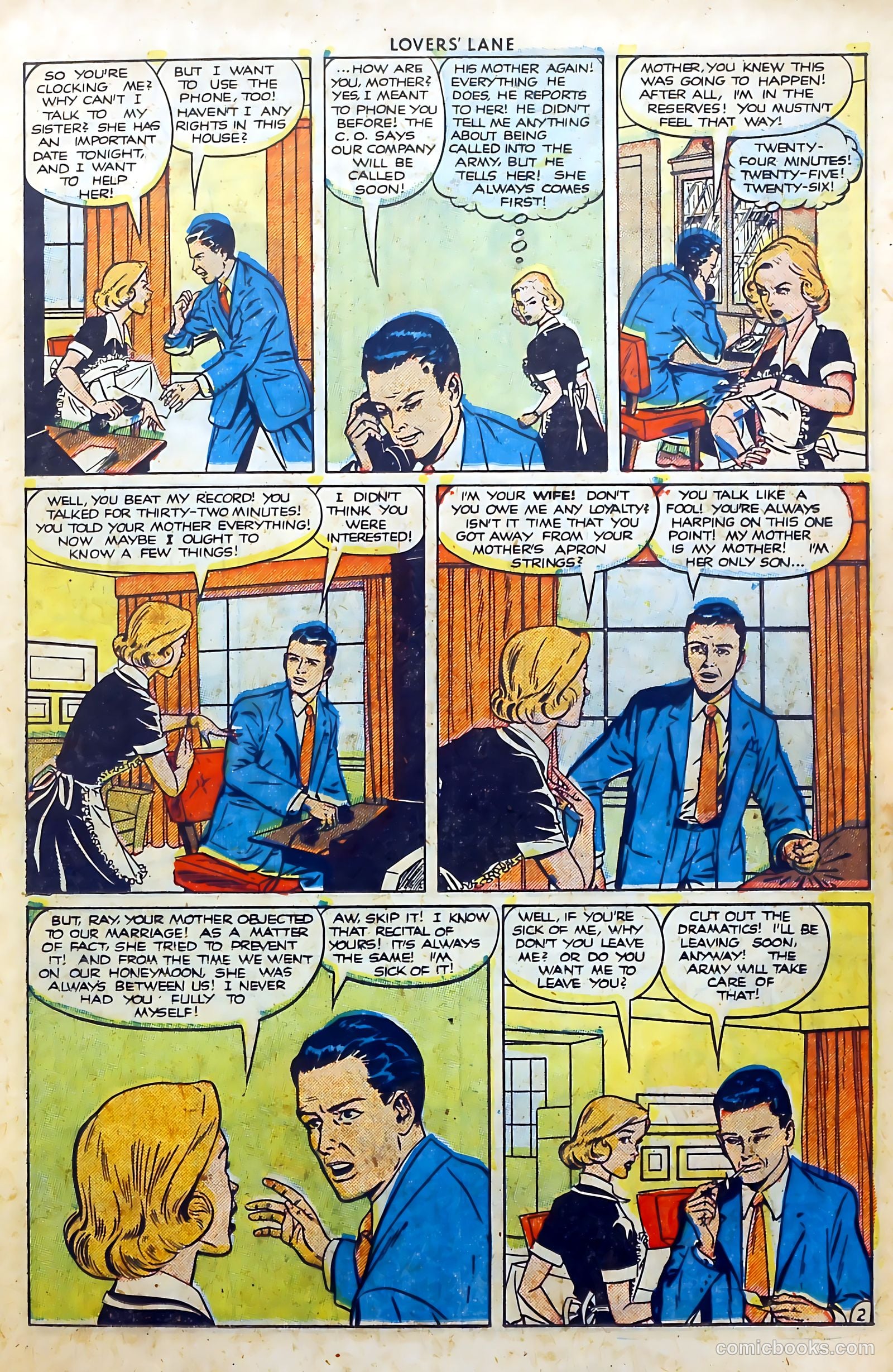 Lovers' Lane #16 (1951) — page 17 of 53