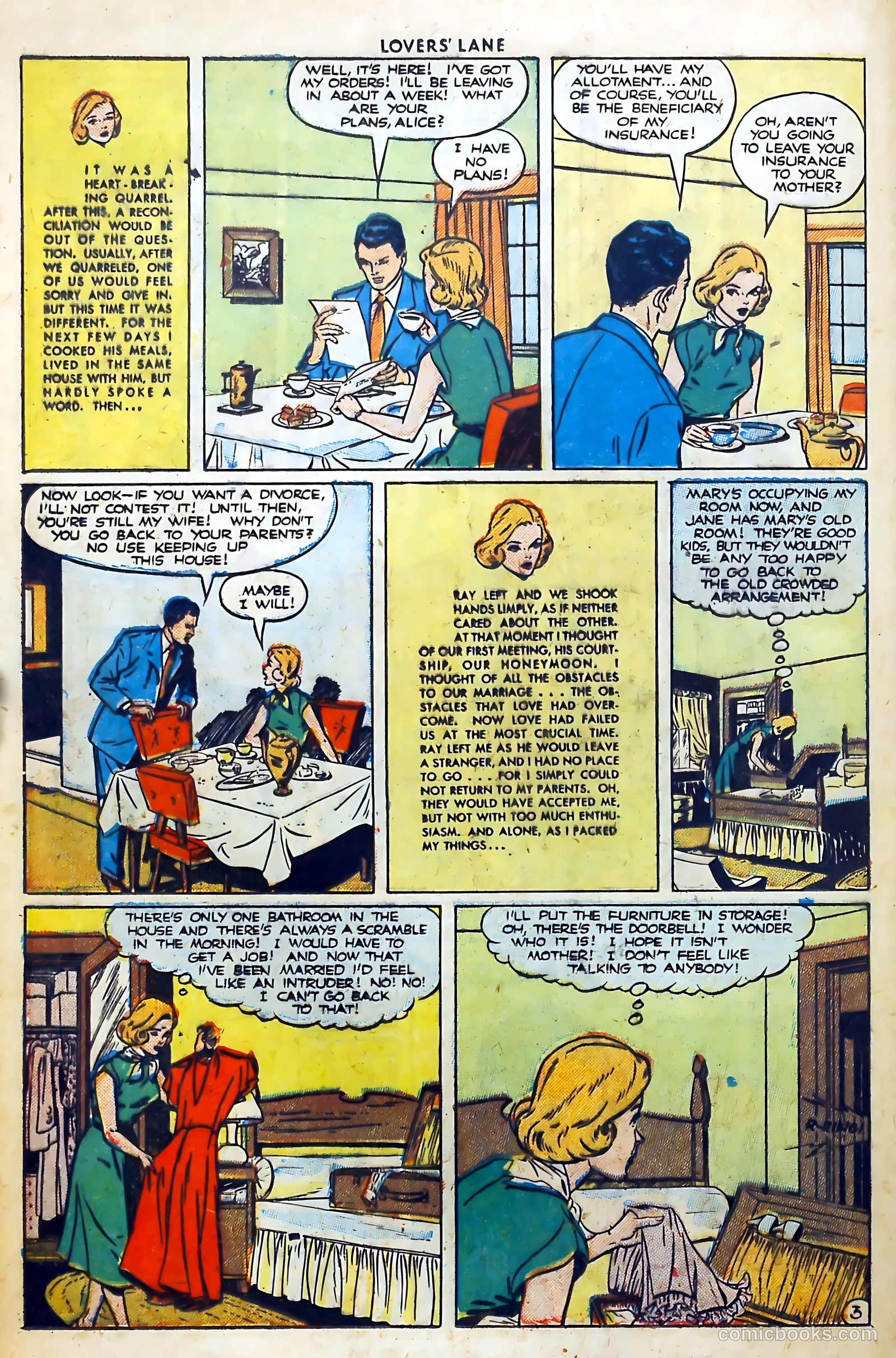 Lovers' Lane #16 (1951) — page 18 of 53