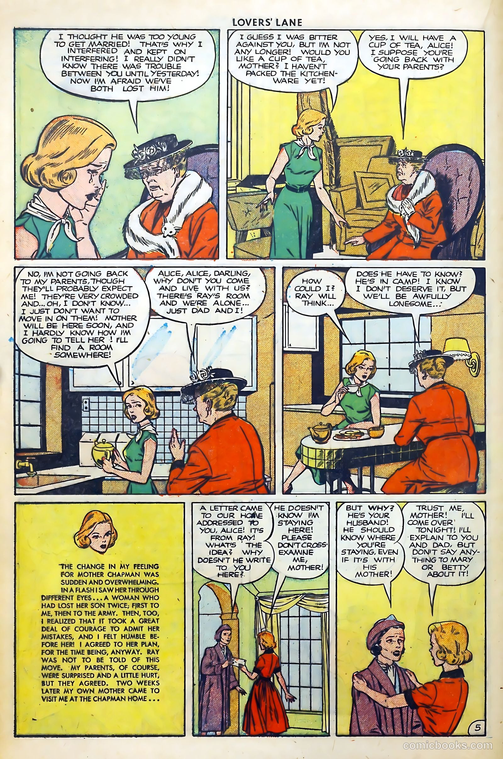 Lovers' Lane #16 (1951) — page 20 of 53