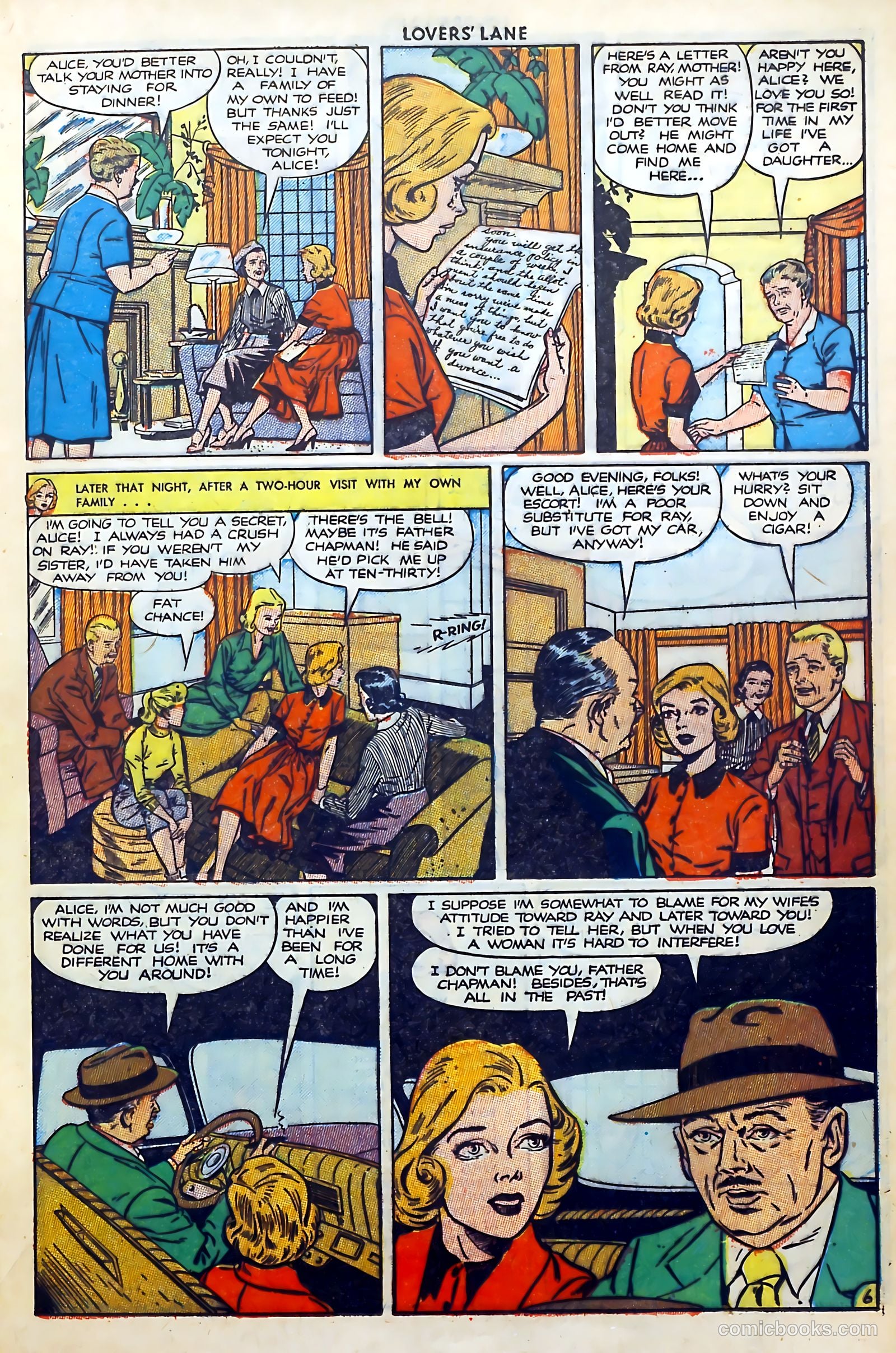 Lovers' Lane #16 (1951) — page 21 of 53