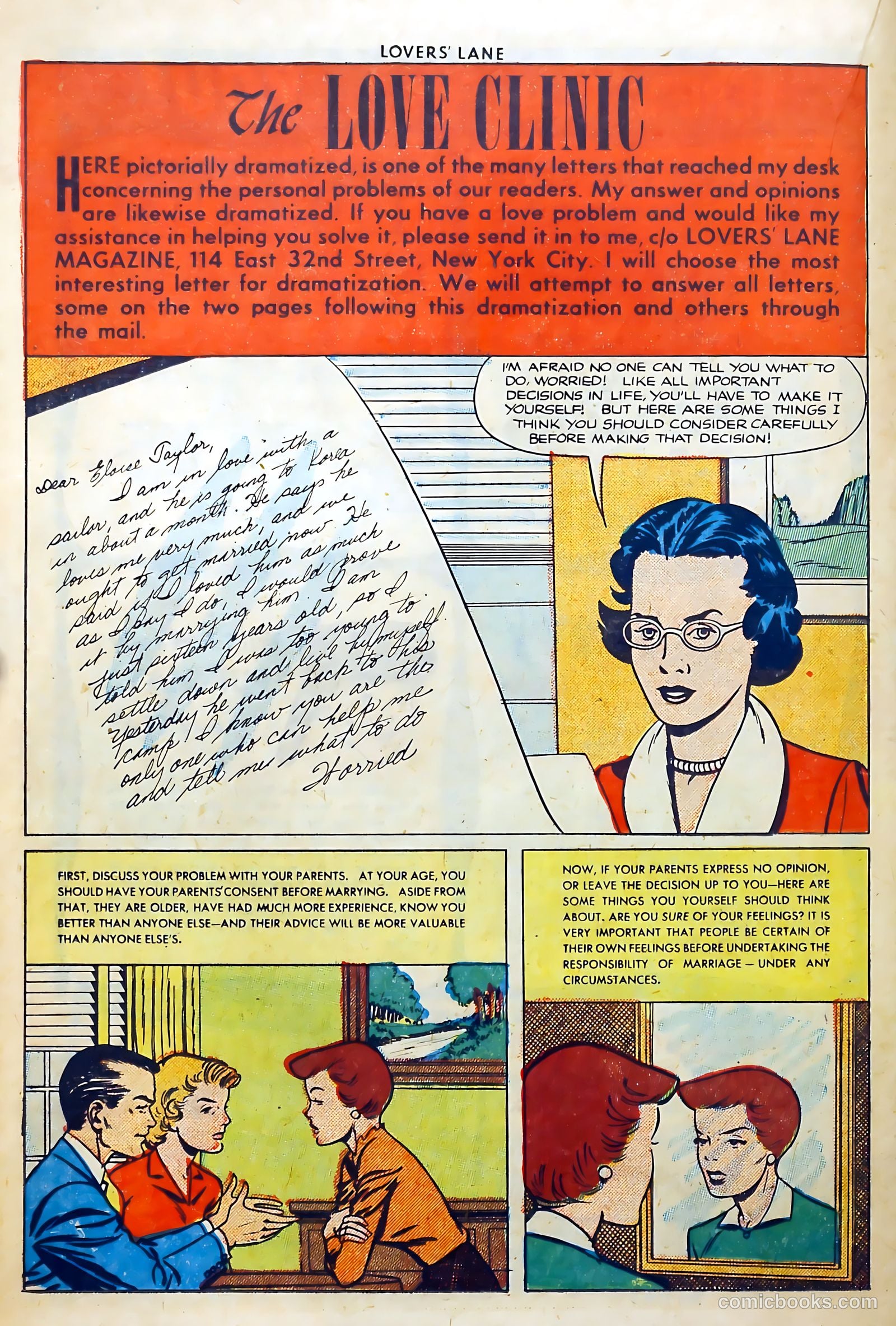 Lovers' Lane #16 (1951) — page 26 of 53