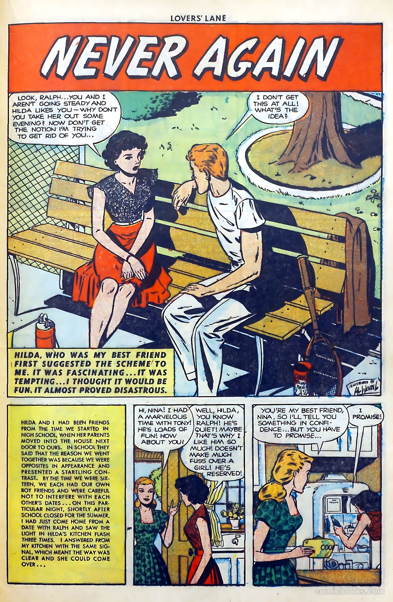 Lovers' Lane #16 (1951) — page 33 of 53