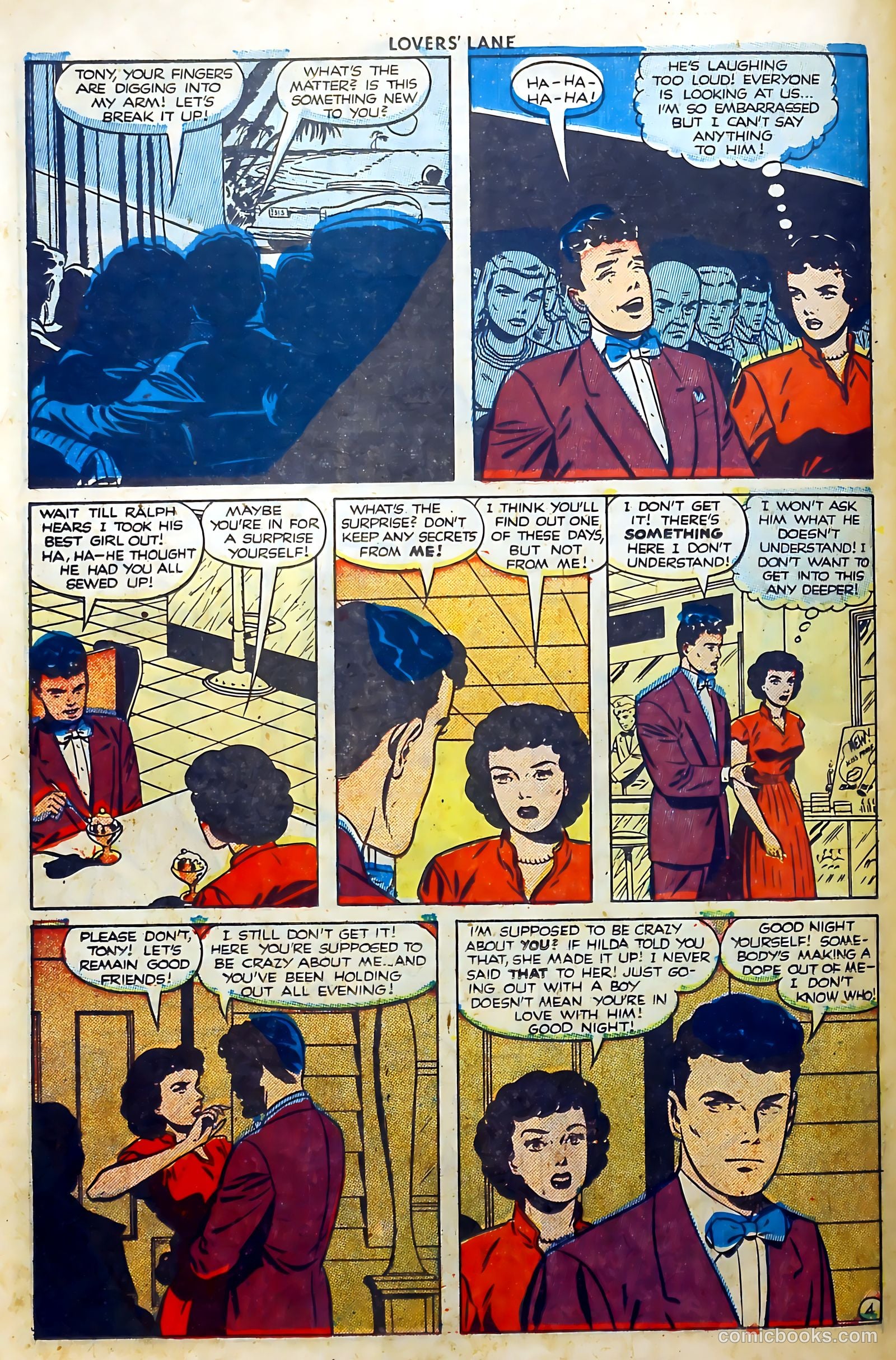 Lovers' Lane #16 (1951) — page 36 of 53