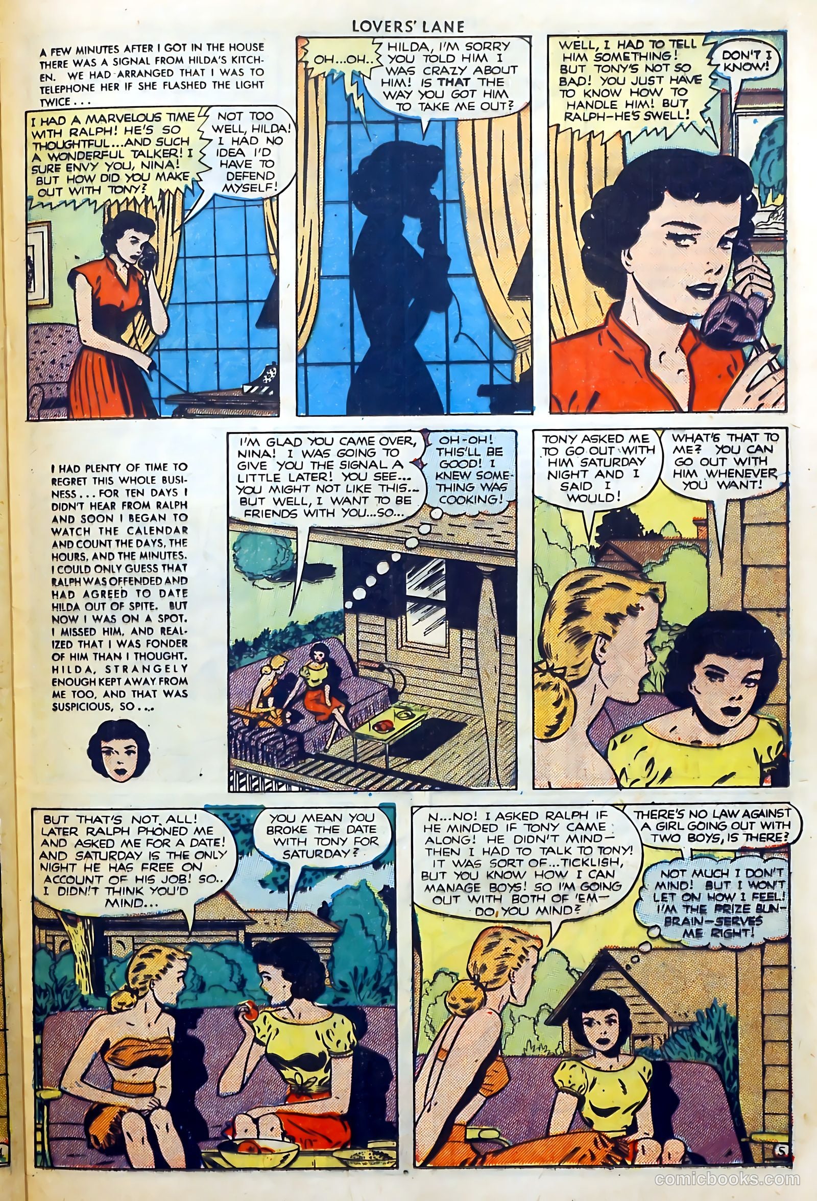 Lovers' Lane #16 (1951) — page 37 of 53
