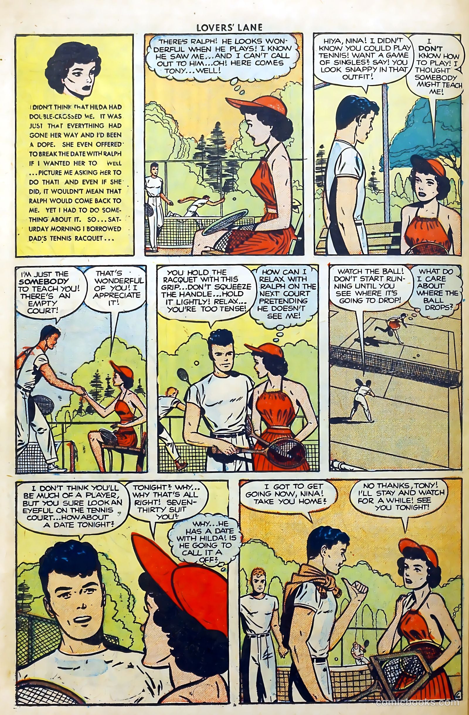 Lovers' Lane #16 (1951) — page 38 of 53
