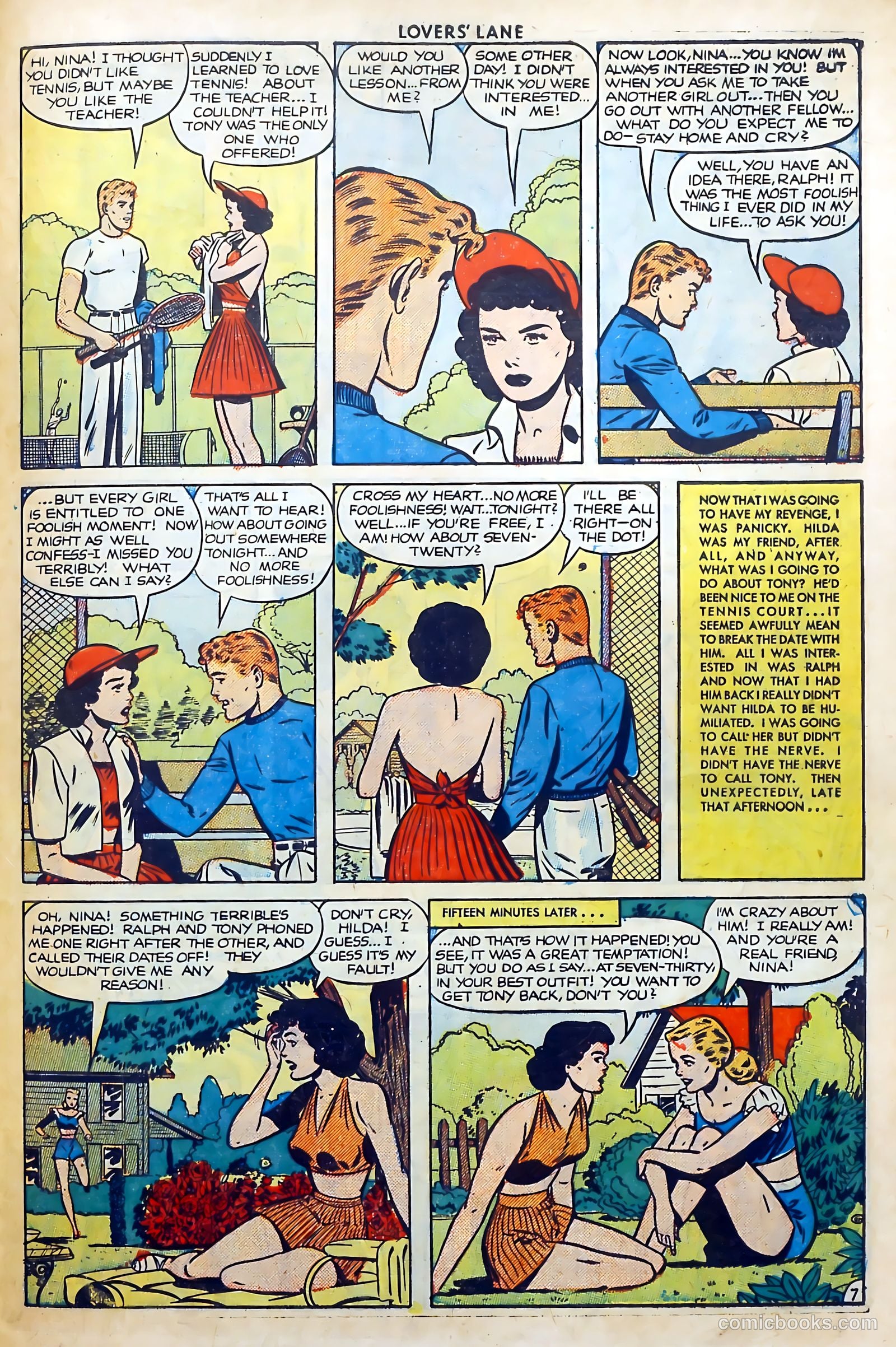 Lovers' Lane #16 (1951) — page 39 of 53
