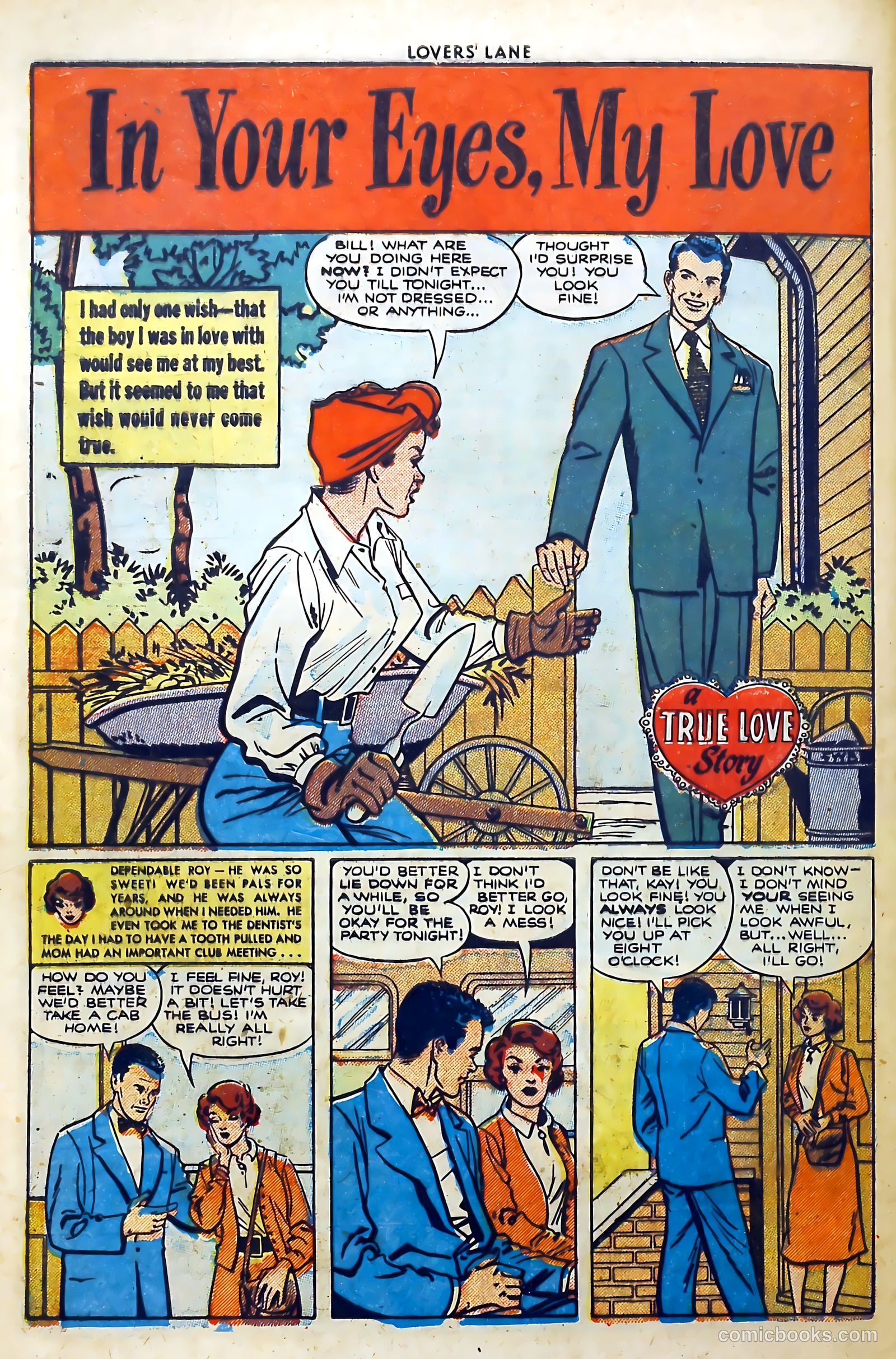 Lovers' Lane #16 (1951) — page 42 of 53