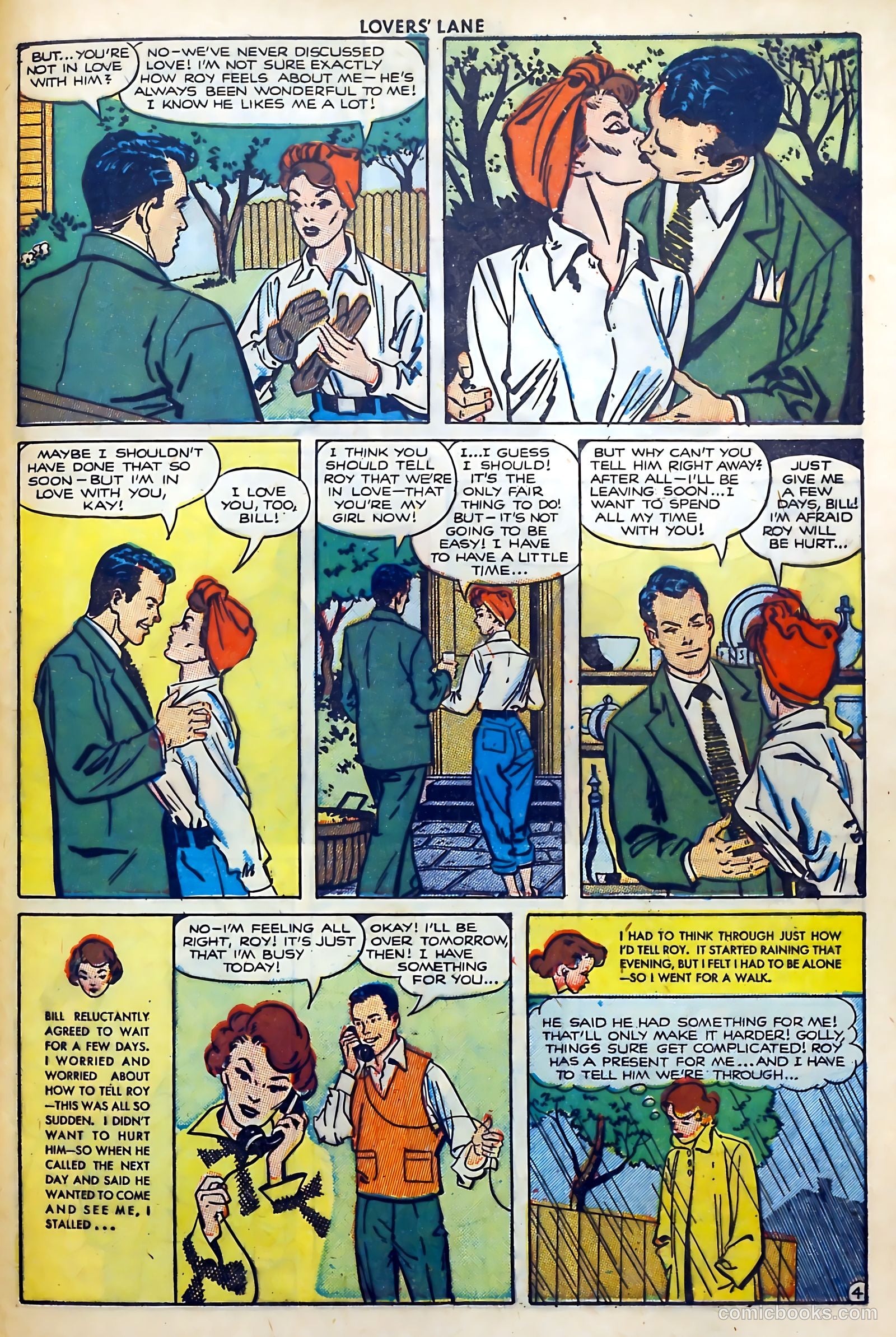 Lovers' Lane #16 (1951) — page 45 of 53