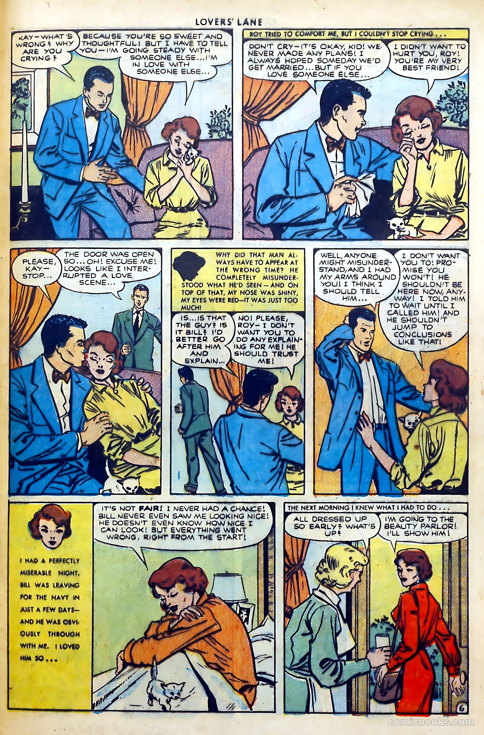 Lovers' Lane #16 (1951) — page 47 of 53