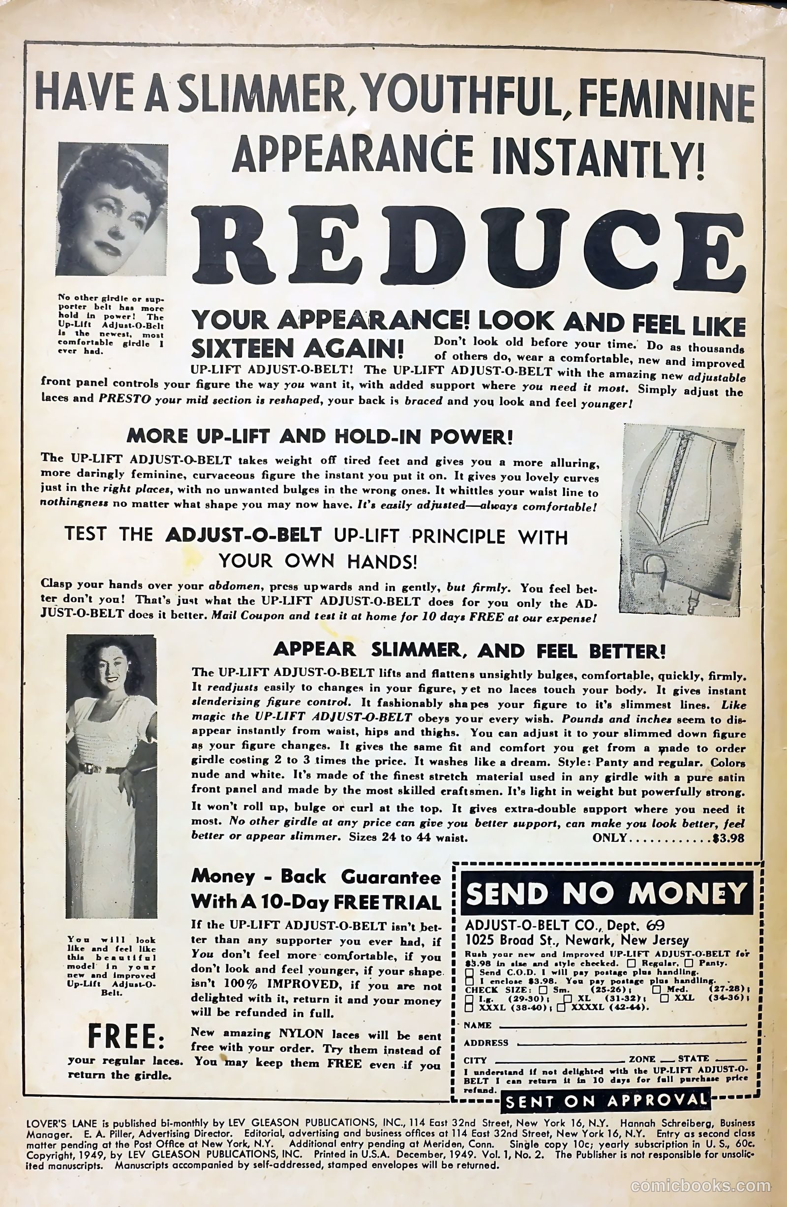 Lovers' Lane #2 (1949, Lev Gleason Publications, Inc.) — page 2 of 54