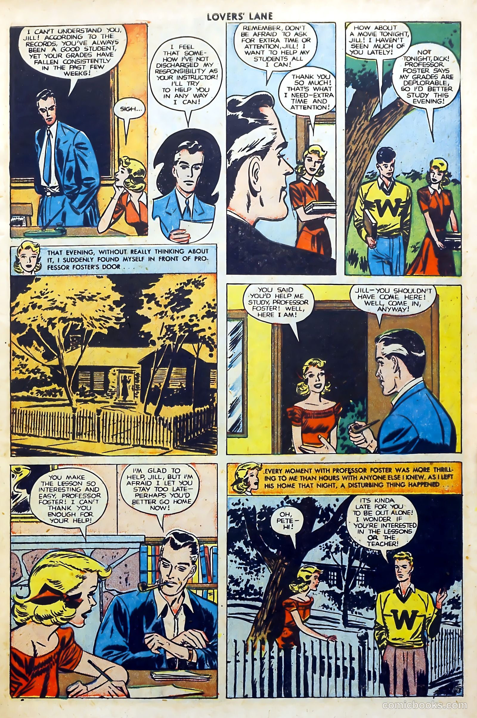 Lovers' Lane #2 (1949, Lev Gleason Publications, Inc.) — page 5 of 54