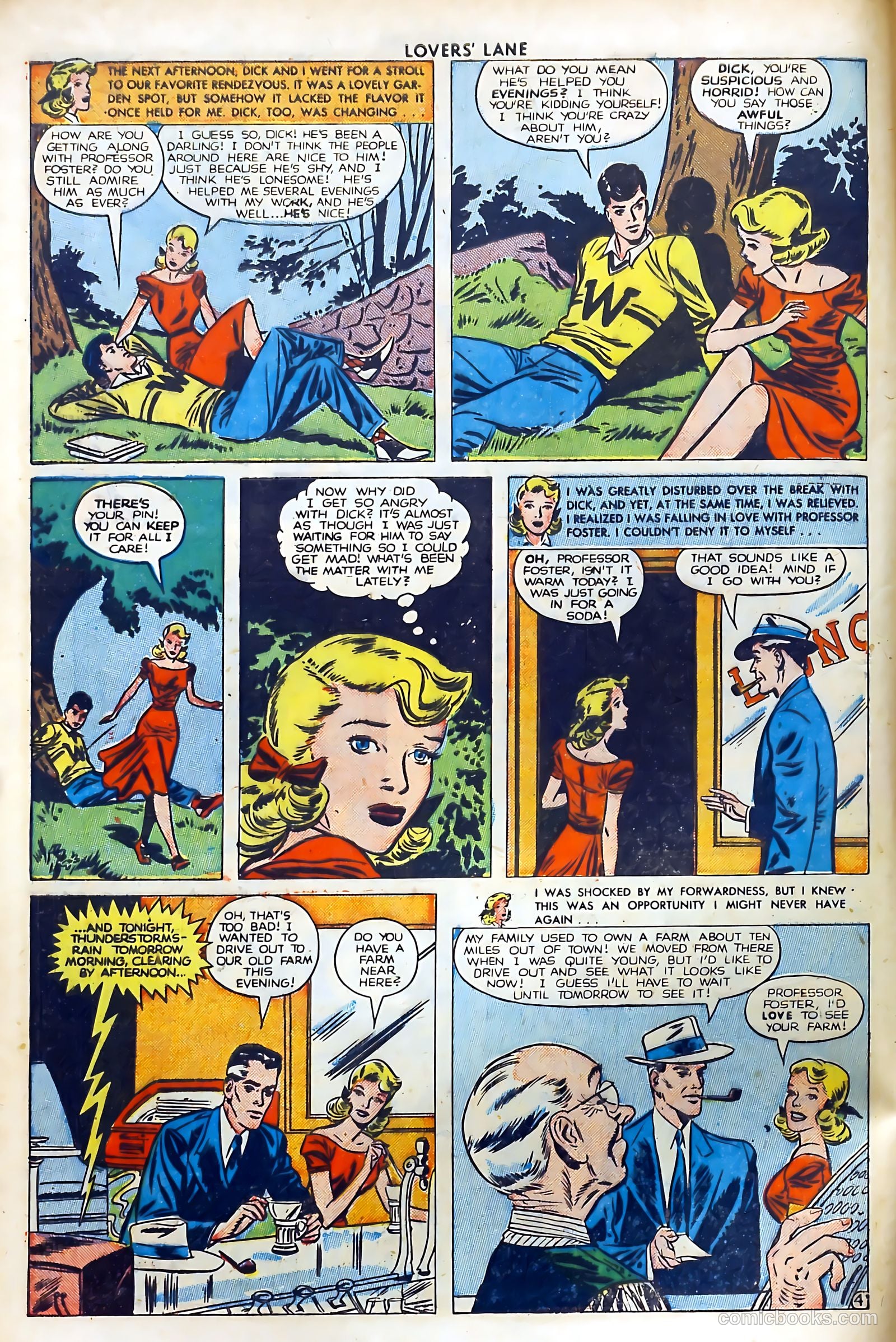 Lovers' Lane #2 (1949, Lev Gleason Publications, Inc.) — page 6 of 54