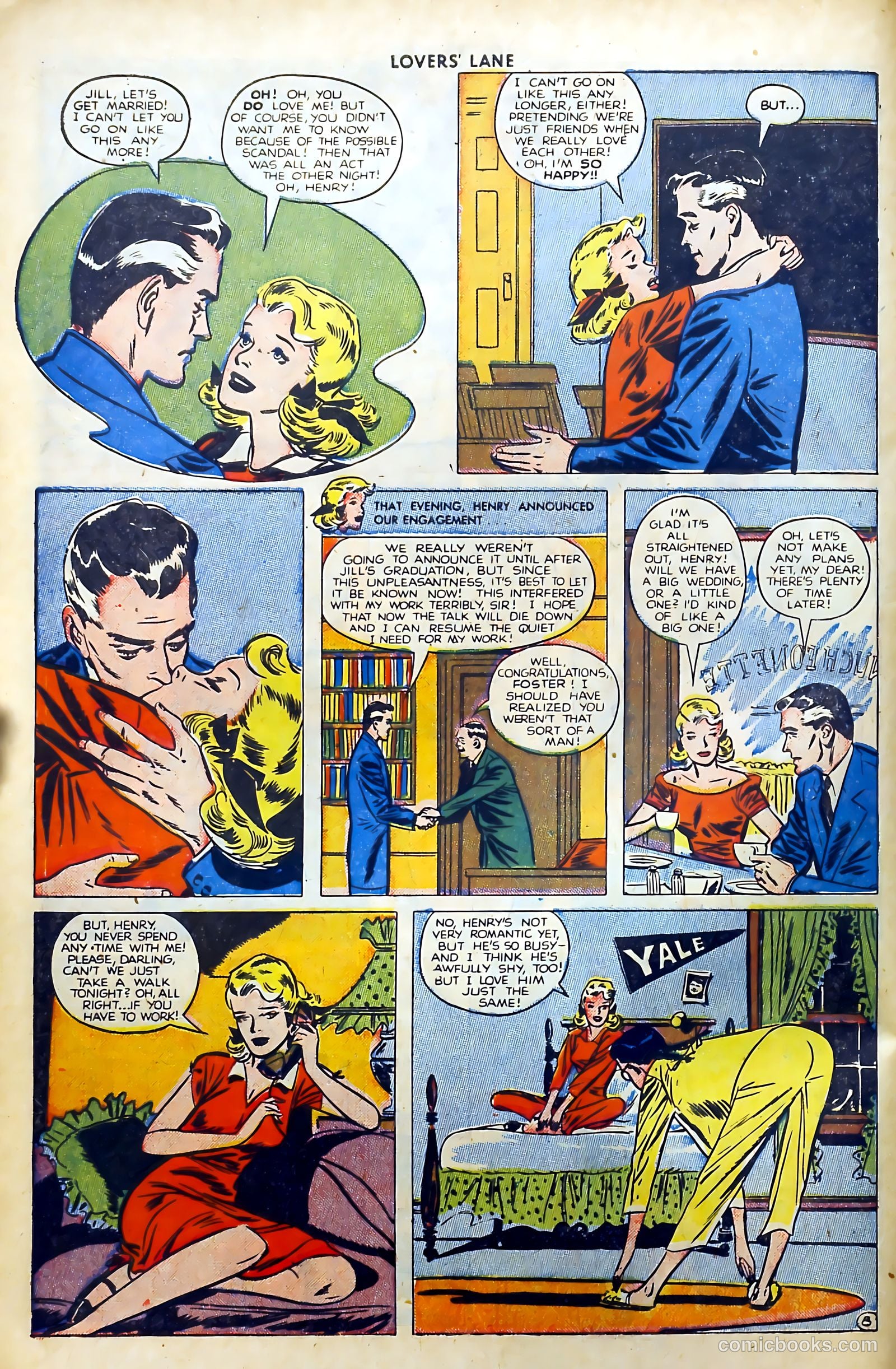 Lovers' Lane #2 (1949, Lev Gleason Publications, Inc.) — page 10 of 54