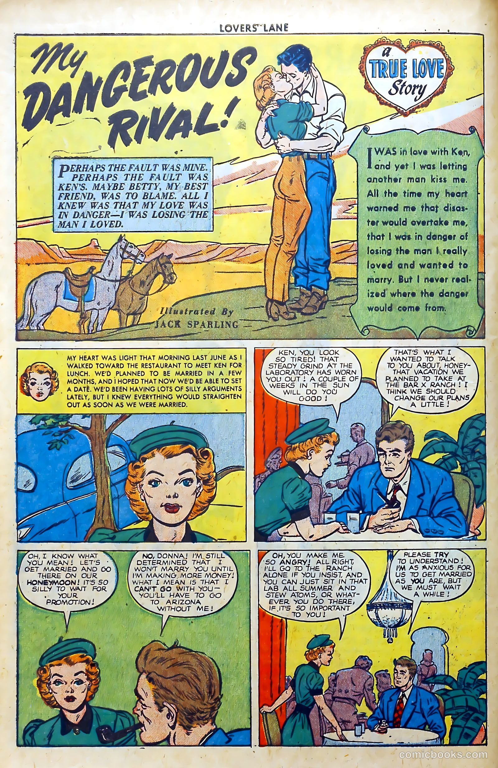 Lovers' Lane #2 (1949, Lev Gleason Publications, Inc.) — page 14 of 54
