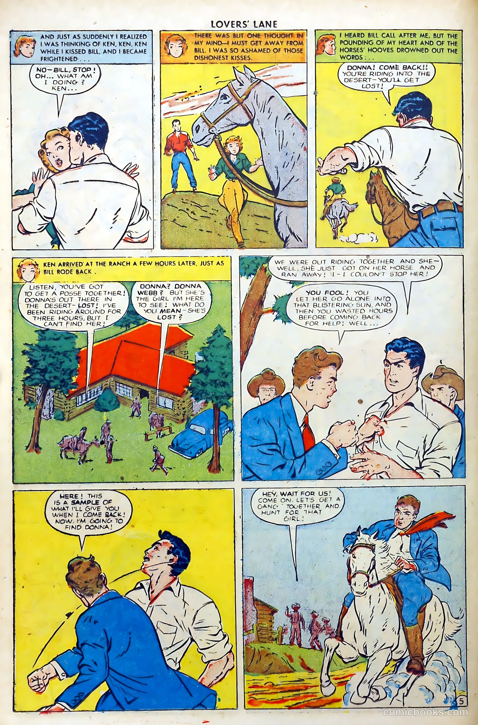 Lovers' Lane #2 (1949, Lev Gleason Publications, Inc.) — page 18 of 54
