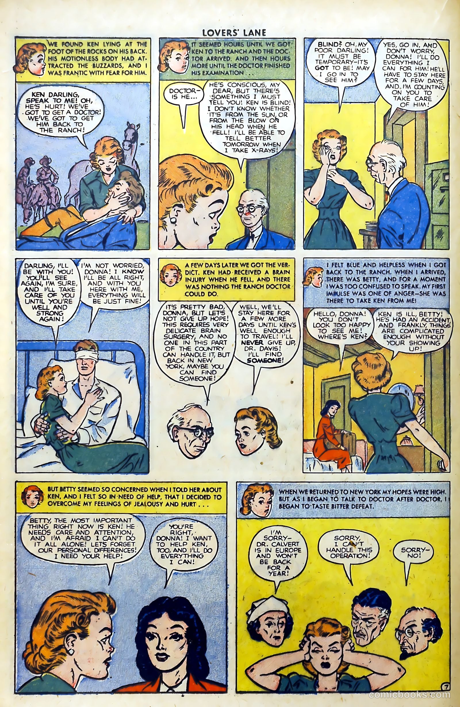 Lovers' Lane #2 (1949, Lev Gleason Publications, Inc.) — page 20 of 54
